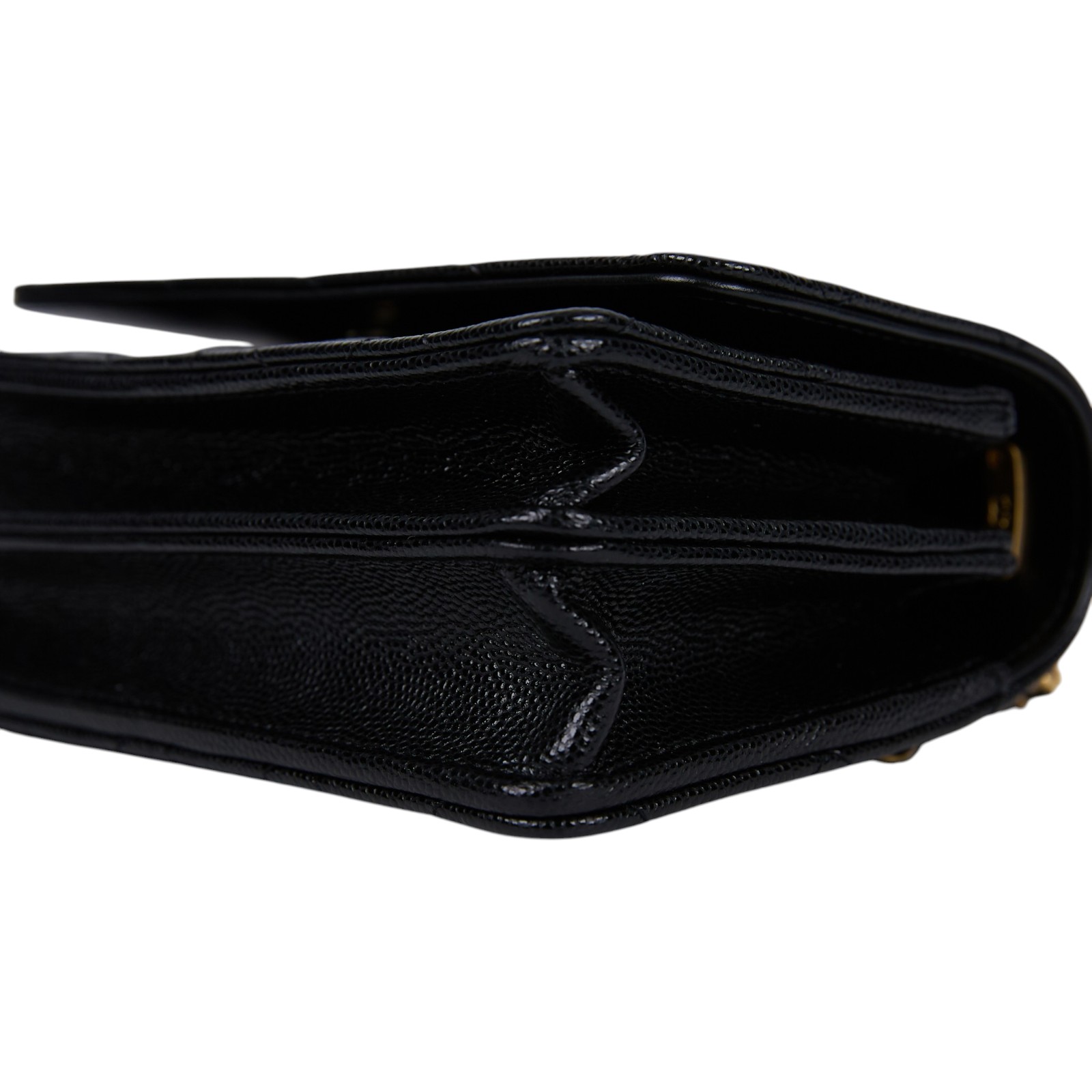 香奈兒 CHANEL 24S WOC 斜背包 肩背包 AP3926 晶片款 黑荔枝風琴包 原廠盒子/防塵袋