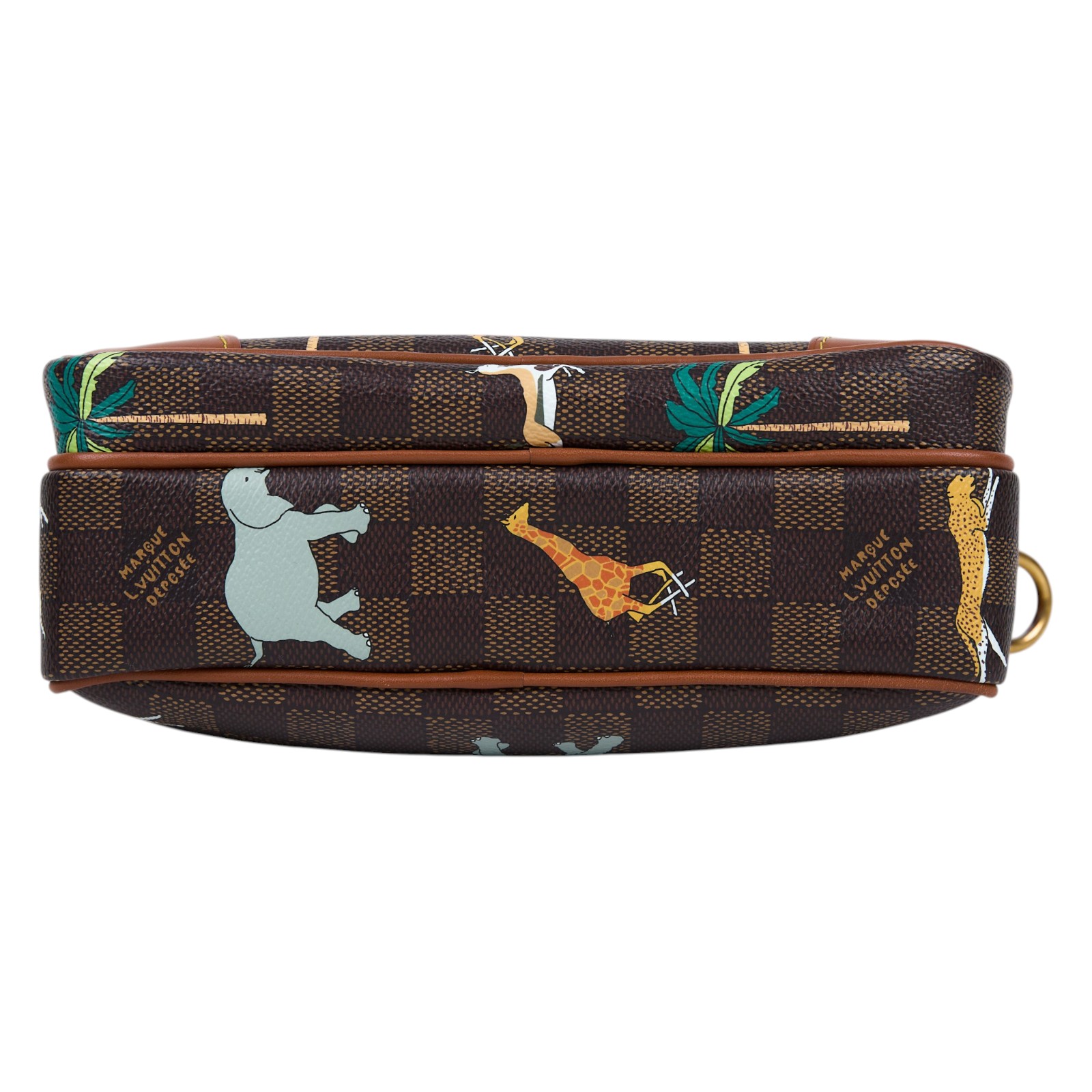 路易威登 LOUIS VUITTON Nil x The Darjeeling Limited 肩背包 斜背包 N40863 晶片款  防塵袋/背帶