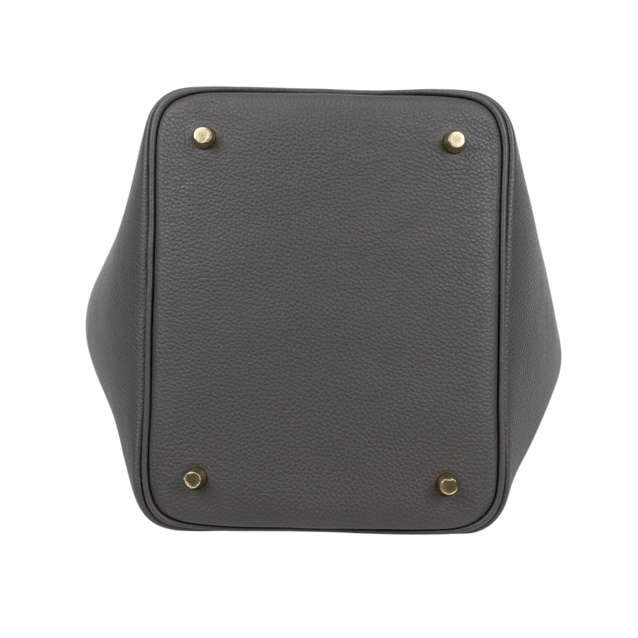 愛馬仕 Hermes Picotin Lock 22 菜籃子包 PT22 U刻 灰PICOTIN22 防塵袋/鎖組