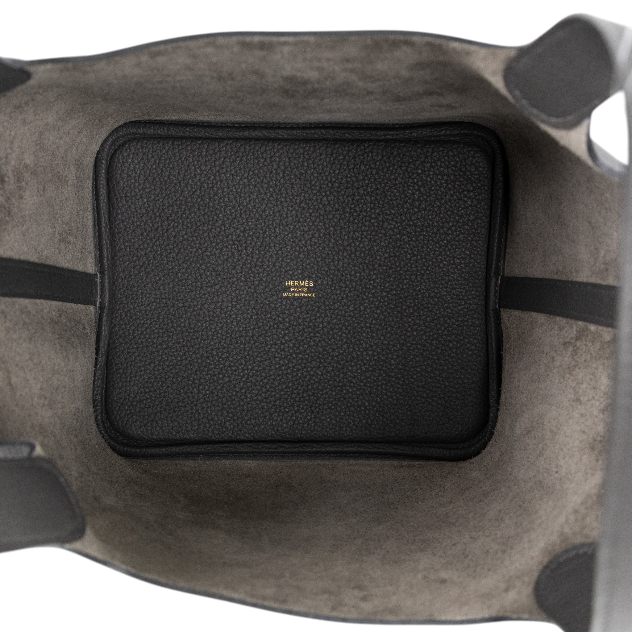 愛馬仕 Hermes Picotin Lock 22 菜籃子包 PT22 U刻 灰PICOTIN22 防塵袋/鎖組