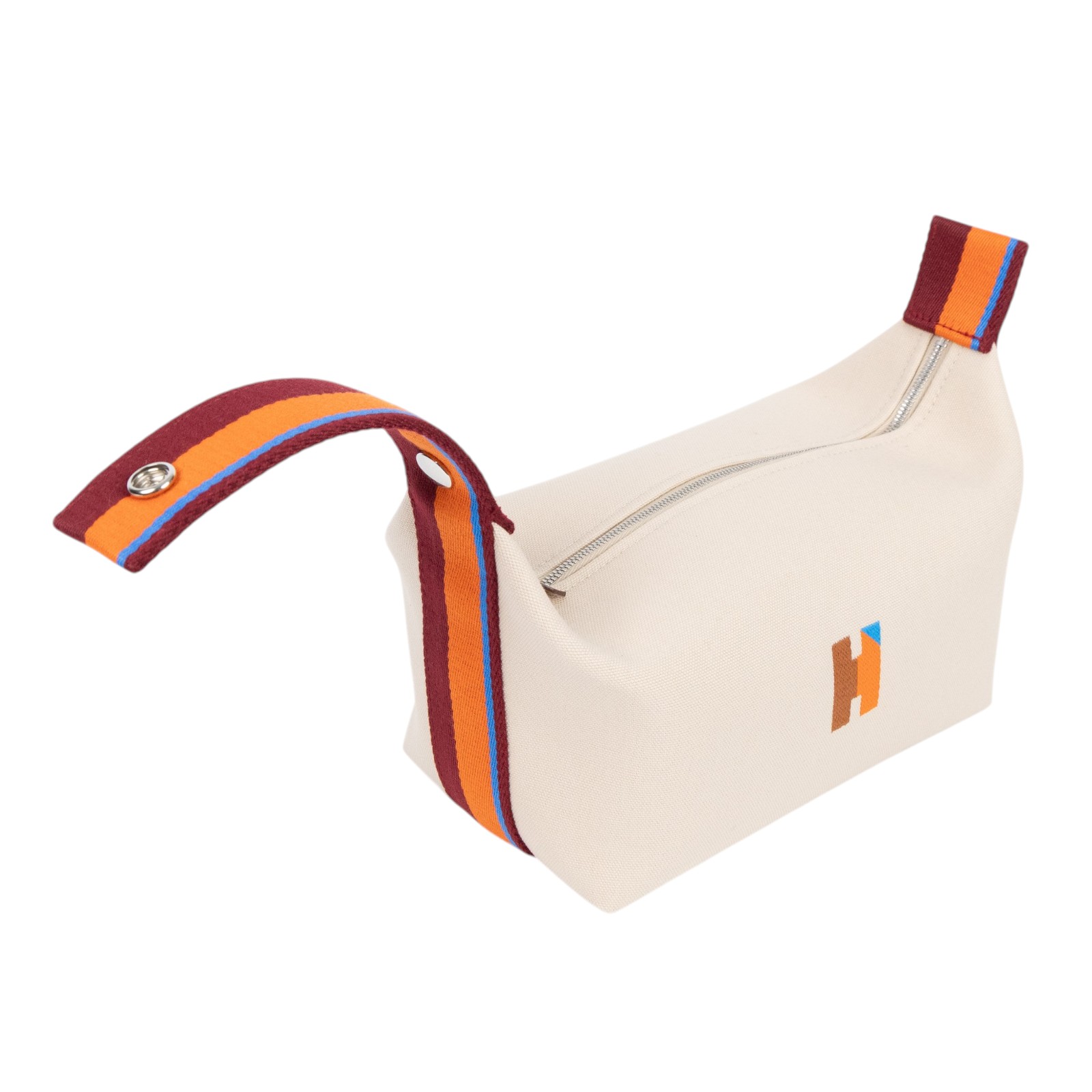 愛馬仕 Hermes Bride a Brac H Pavillon 收納包 小型 火橘色 H104346Mv02 H104346M  無附屬品