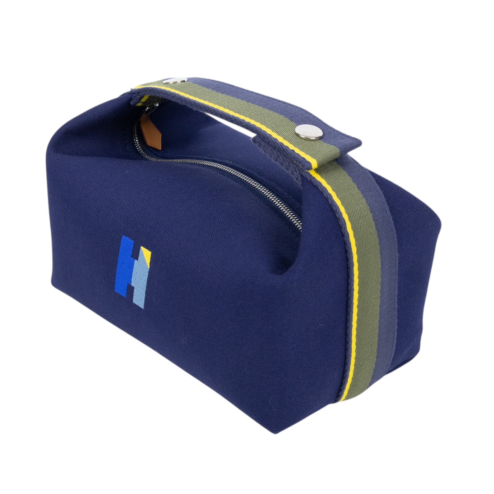 愛馬仕 Hermes Bride a Brac H Pavillon 收納包 小型 海軍藍 H104346Mv04 H104346M  無附屬品