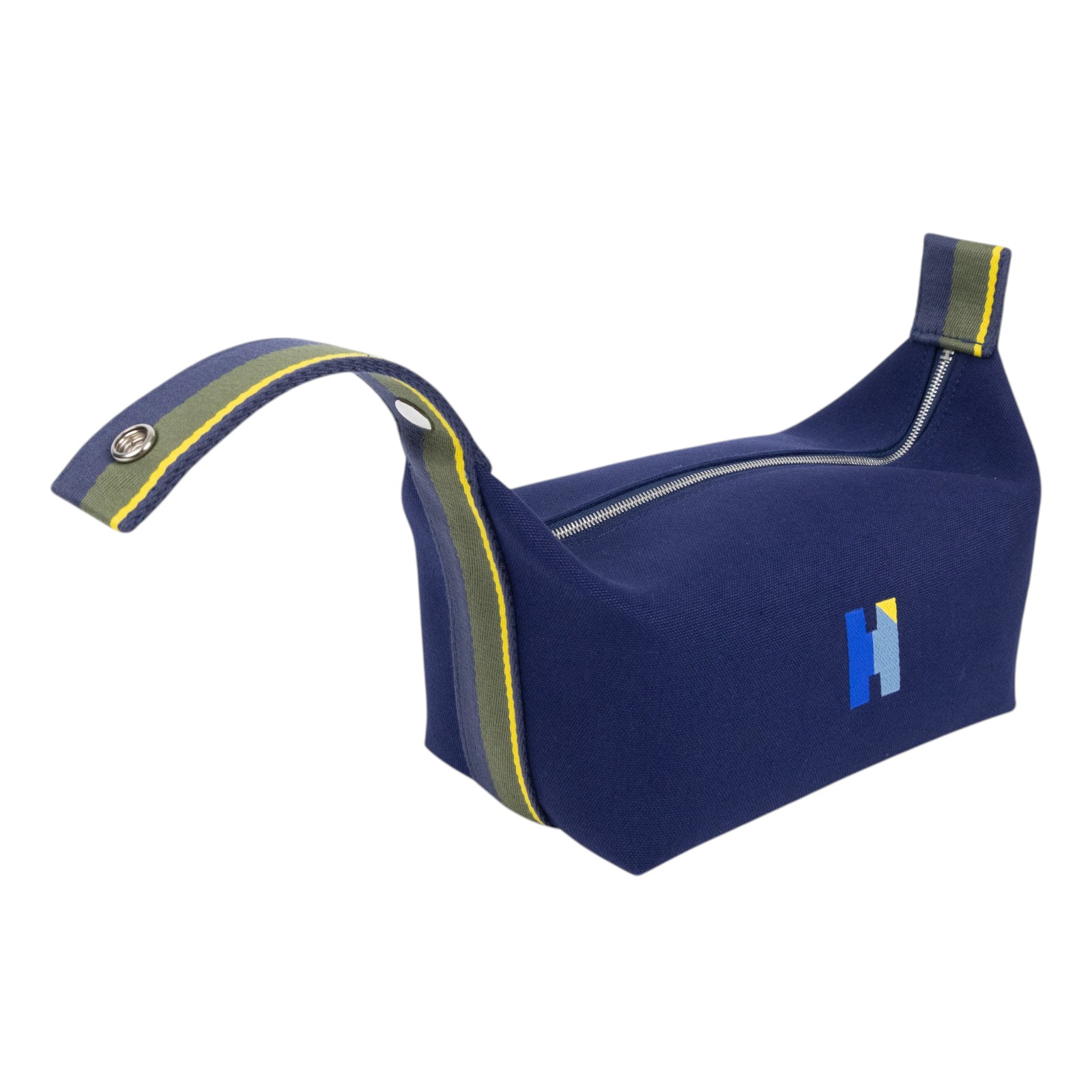 愛馬仕 Hermes Bride a Brac H Pavillon 收納包 小型 海軍藍 H104346Mv04 H104346M  無附屬品