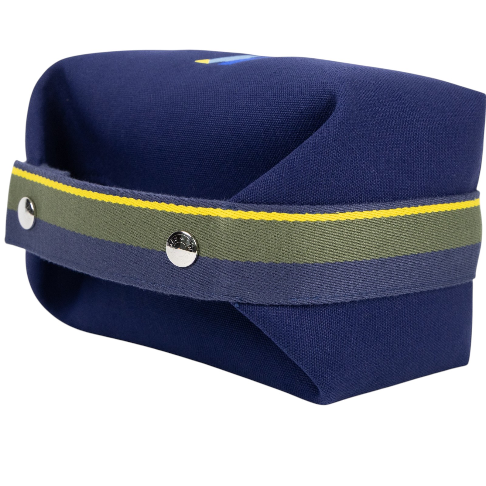 愛馬仕 Hermes Bride a Brac H Pavillon 收納包 小型 海軍藍 H104346Mv04 H104346M  無附屬品