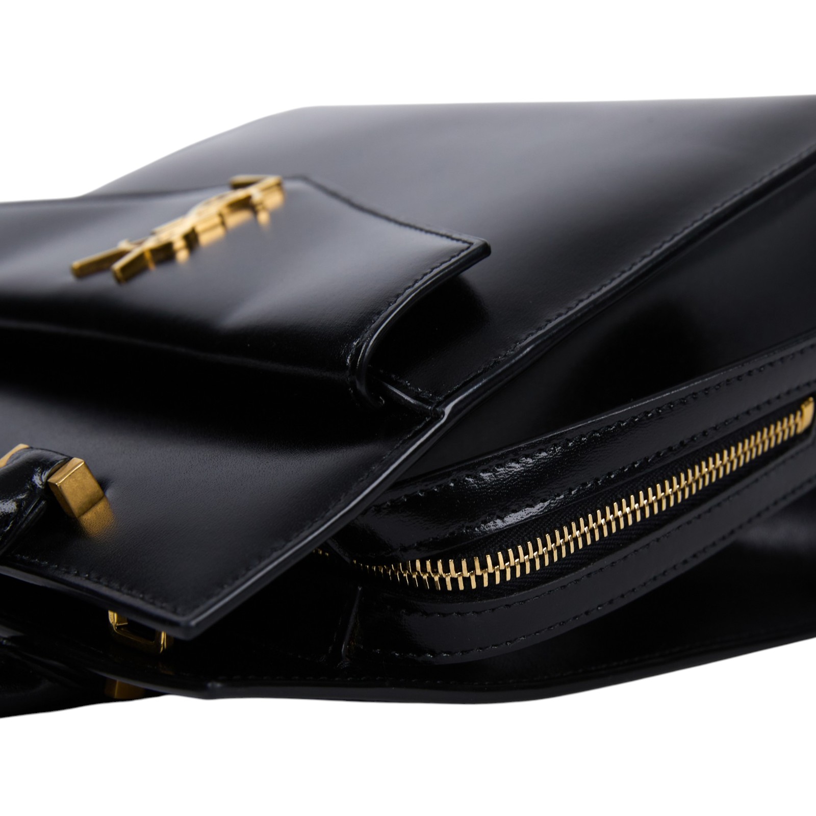 聖羅蘭 YSL SAINT LAURENT Uptown 小型 托特包 56120303P0J 黑金UPTOWN 小號 防塵袋