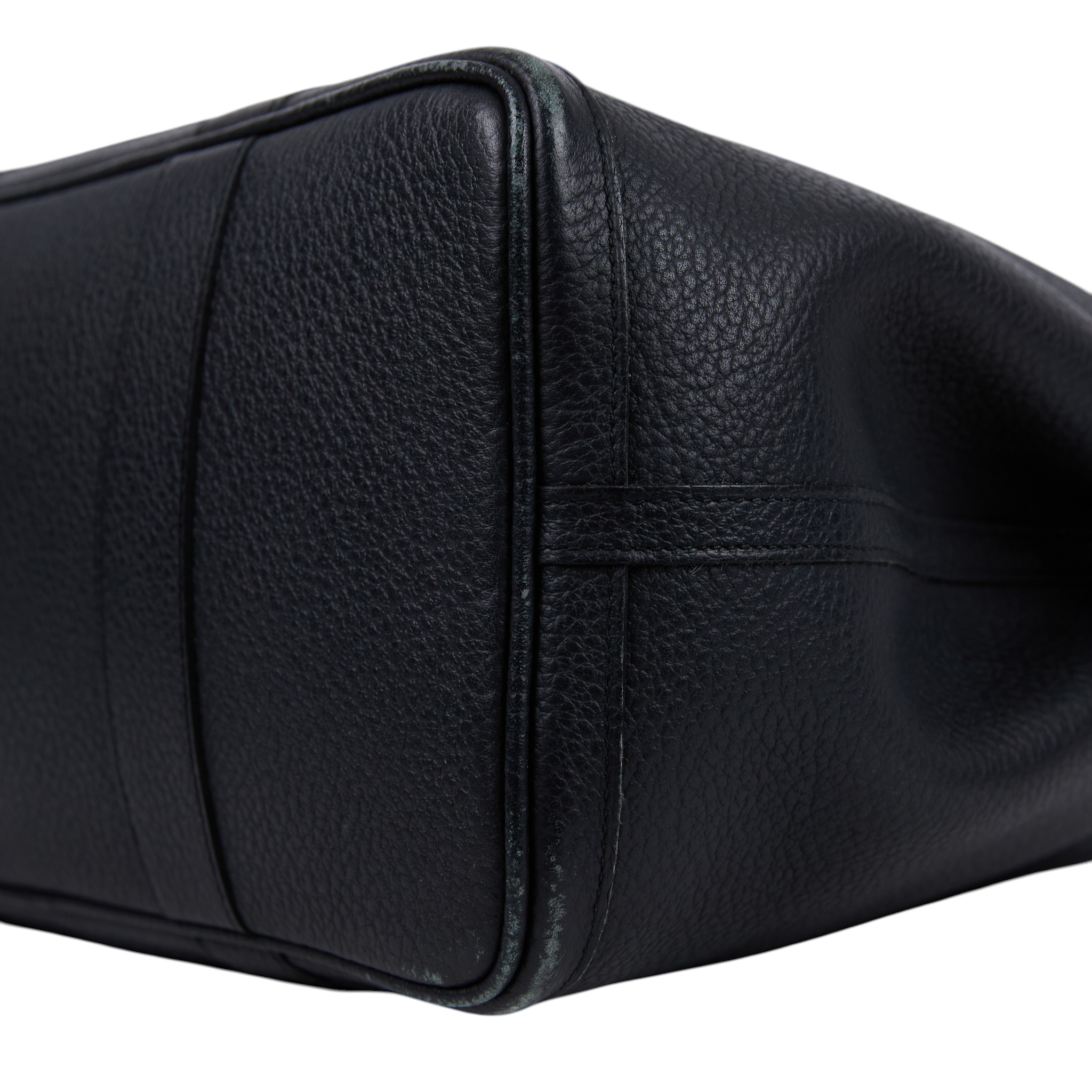 愛馬仕 Hermes Garden Party 花園派對包 36 銀色五金 黑色 H064423CK89 A刻 黑GP36 原廠盒子/防塵袋/購買證明