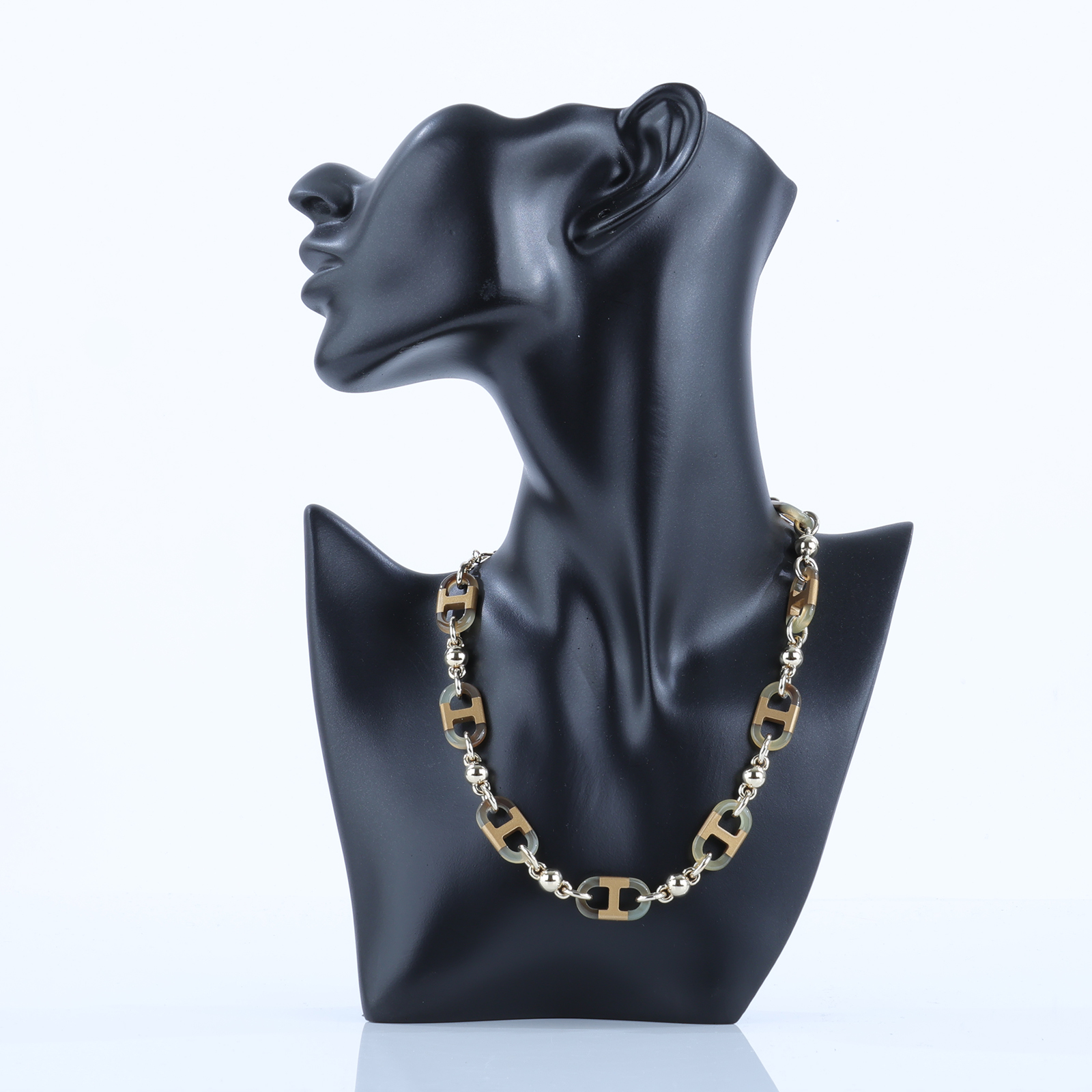 愛馬仕 Hermes sur Mer  choker 項鍊 H100004FD00 GD0234 SUR MER吊墜項鍊 原廠盒子/防塵袋