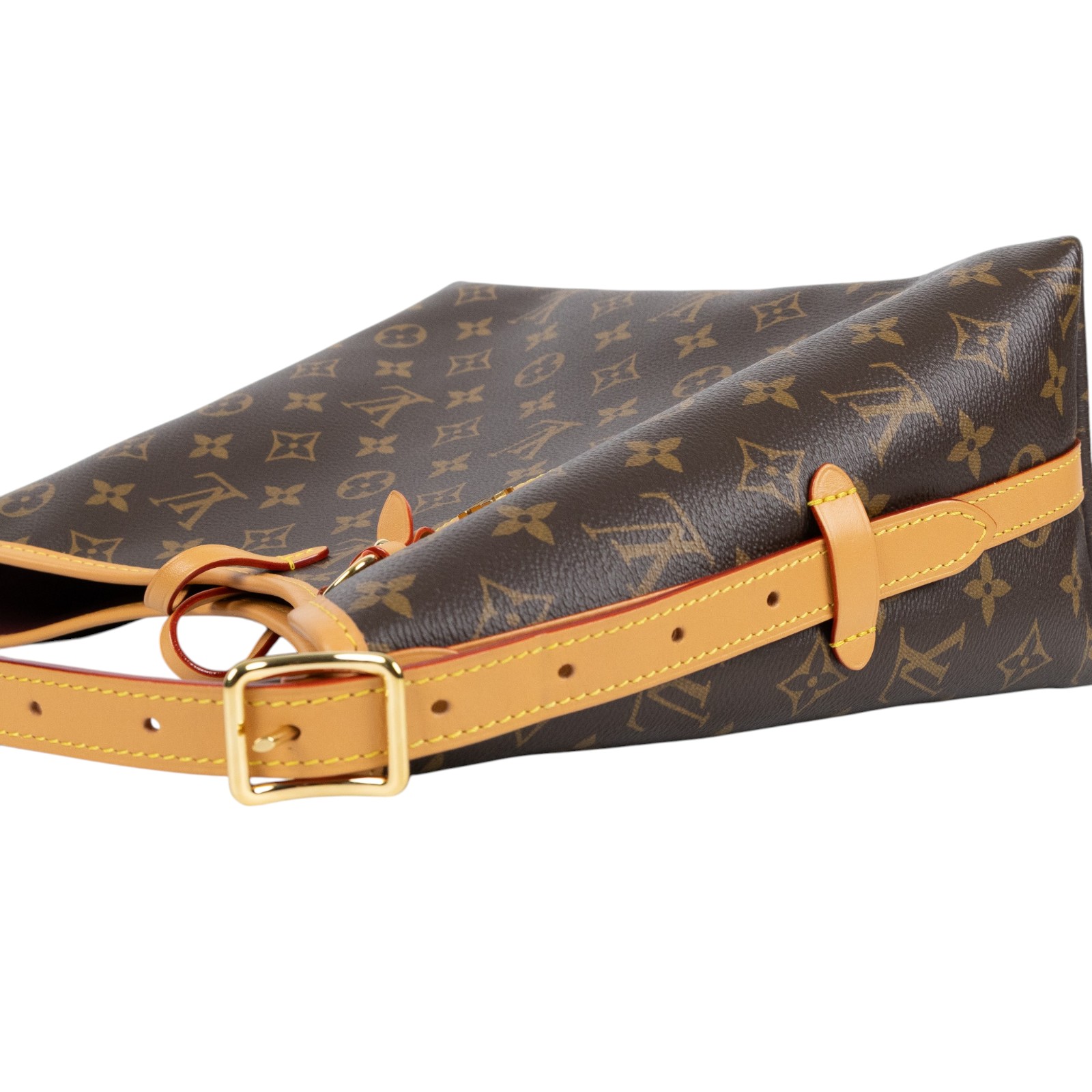 路易威登 LOUIS VUITTON CarryAll PM 原花 肩背包 M46203 晶片款 原花CARRYALL PM 原廠盒子/防塵袋/背帶/內袋