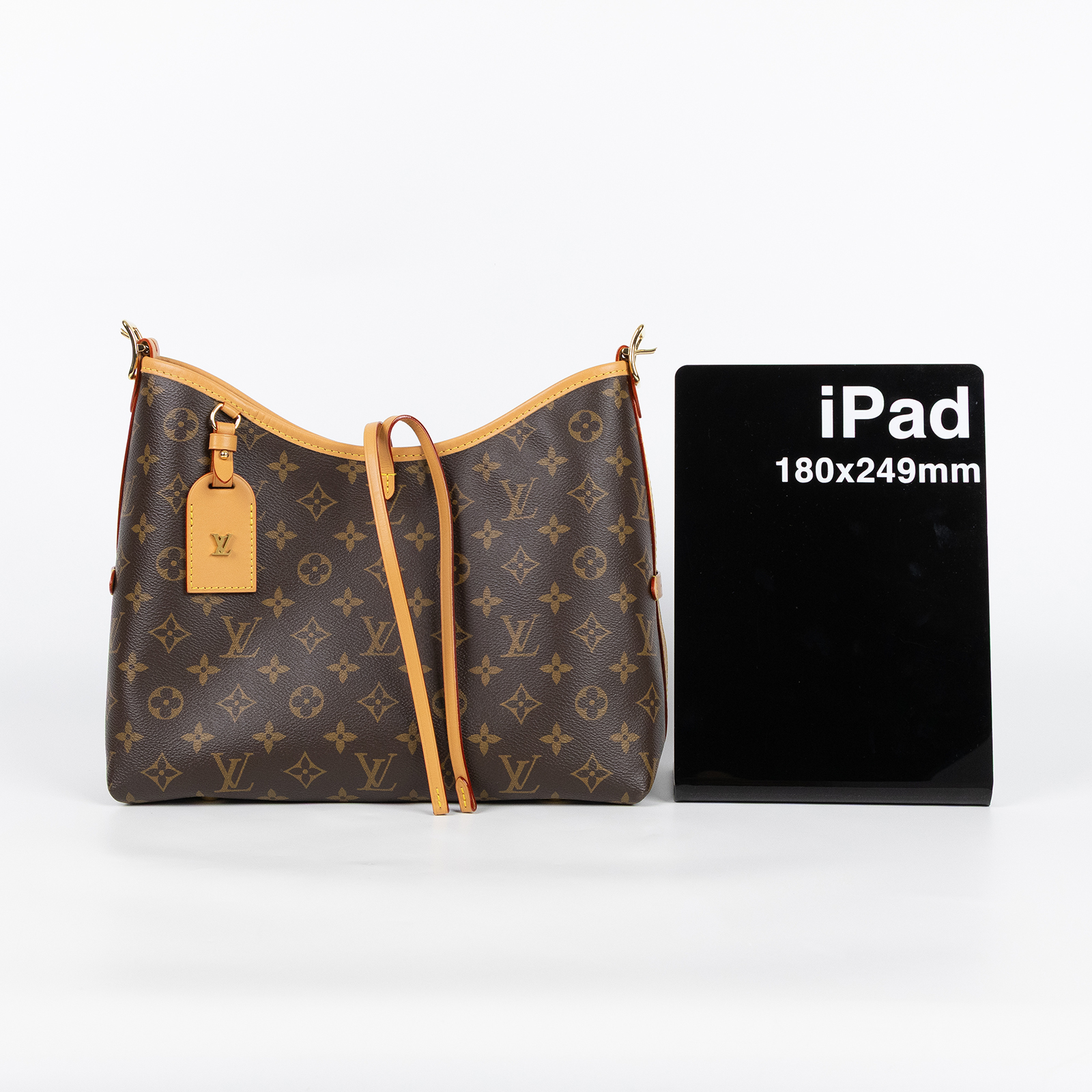 路易威登 LOUIS VUITTON CarryAll PM 原花 肩背包 M46203 晶片款 原花CARRYALL PM 原廠盒子/防塵袋/背帶/內袋