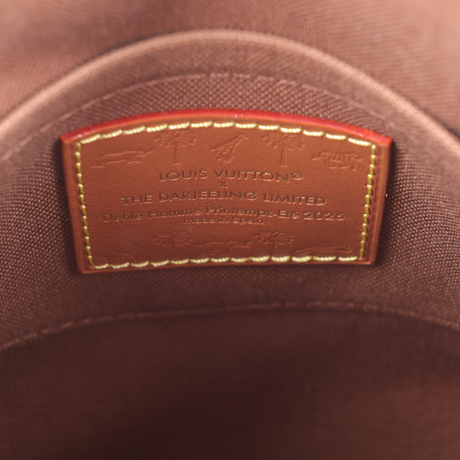 路易威登 LOUIS VUITTON Speedy 25 Bandoulière x The Darjeeling Limited 手提包 肩背包 N40857 晶片款  防塵袋/背帶/鎖組