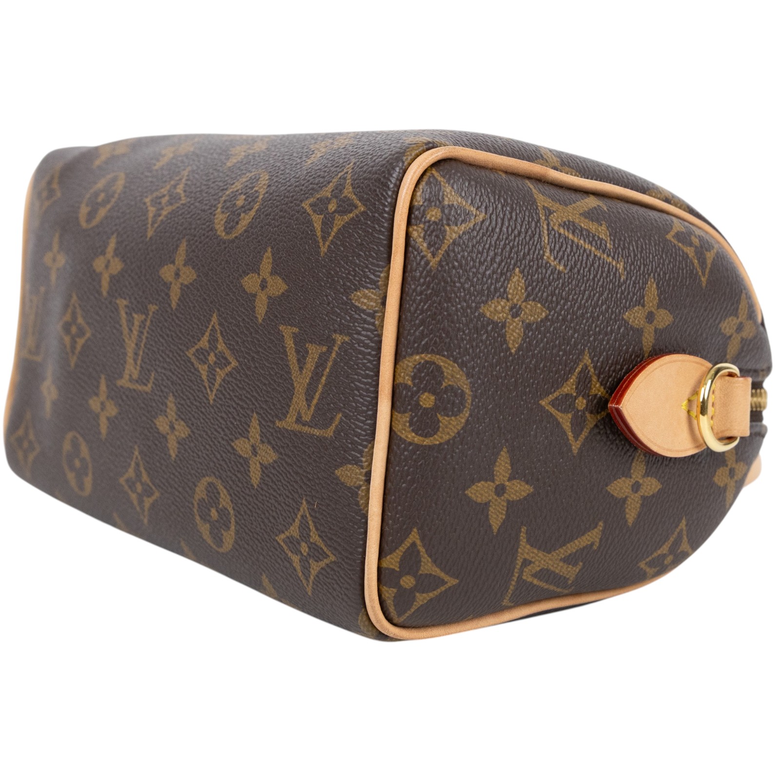 路易威登 LOUIS VUITTON Speedy Bandoulière 20 米色 帆布 手提 斜背 波士頓包 M46222 晶片款  防塵袋/背帶/鎖組