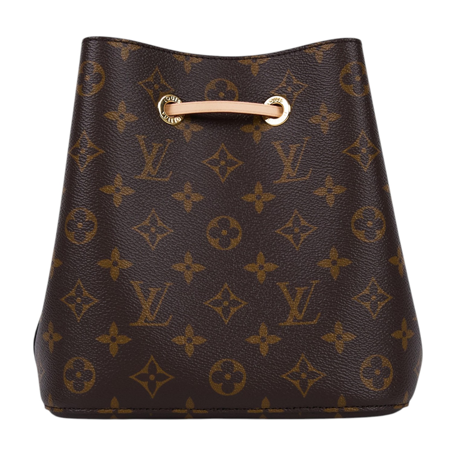 路易威登 LOUIS VUITTON Néonoé BB 經典帆布 束口水桶包 M46581 晶片款 原花NEONOE BB 防塵袋/背帶/台灣購買證明