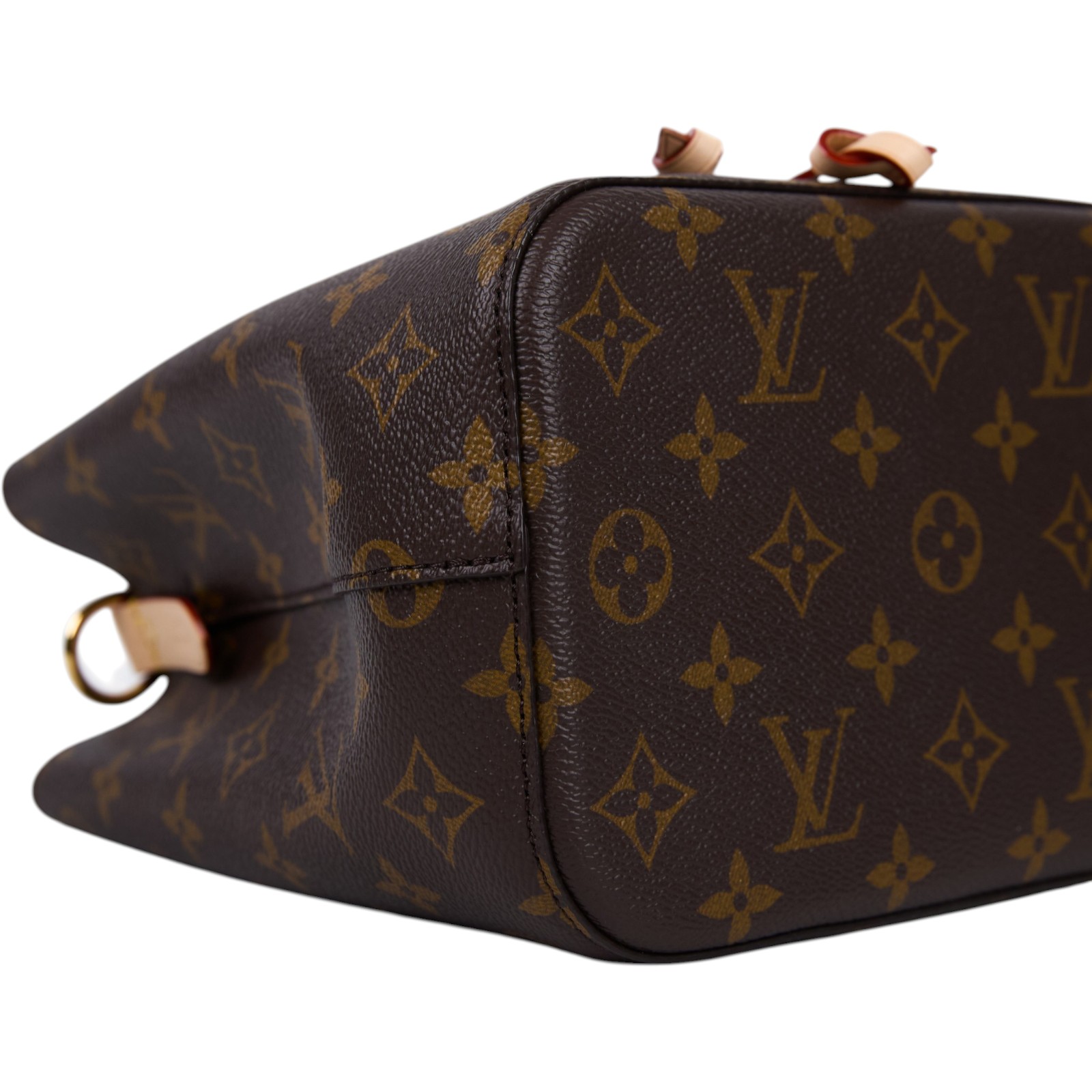 路易威登 LOUIS VUITTON Néonoé BB 經典帆布 束口水桶包 M46581 晶片款 原花NEONOE BB 防塵袋/背帶/台灣購買證明