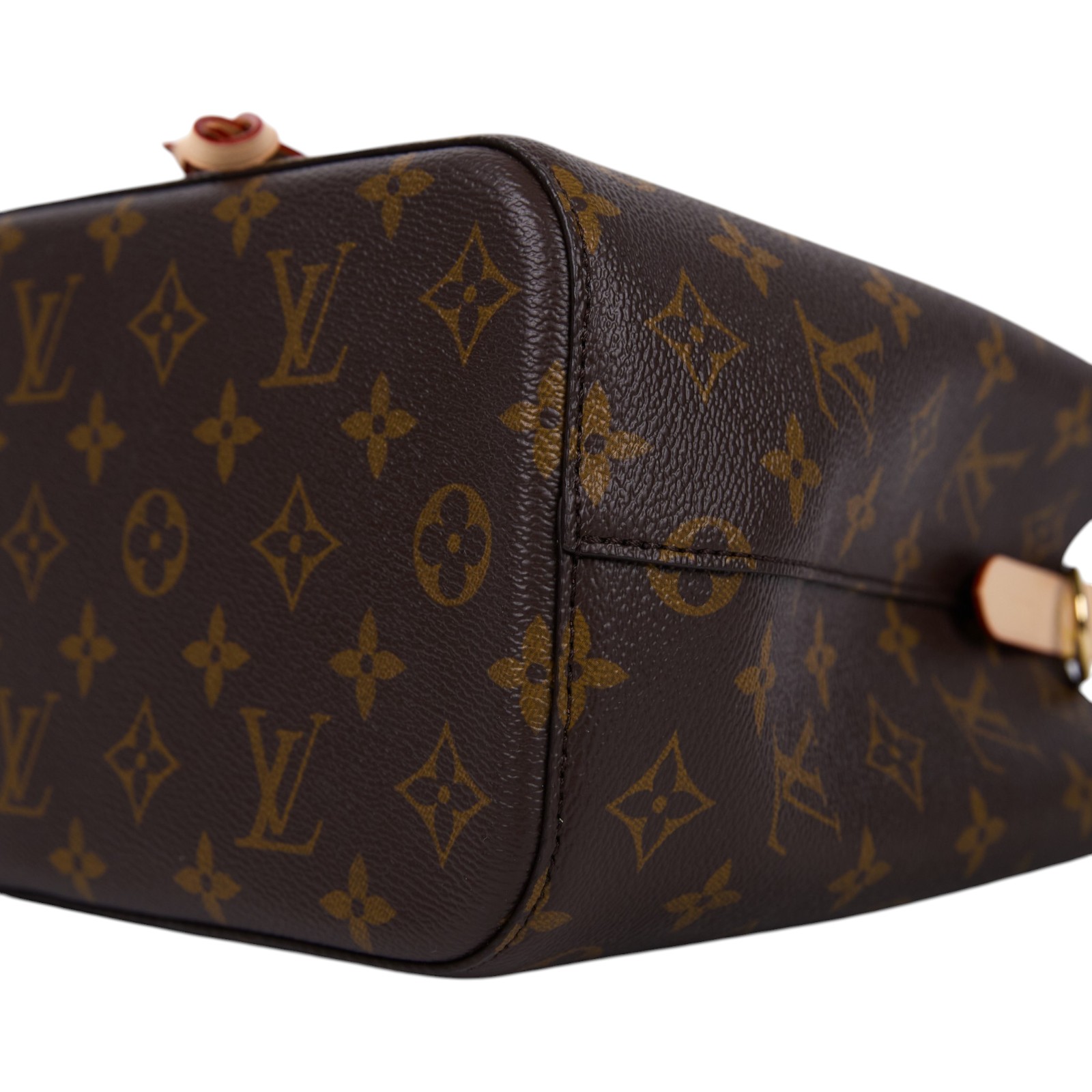 路易威登 LOUIS VUITTON Néonoé BB 經典帆布 束口水桶包 M46581 晶片款 原花NEONOE BB 防塵袋/背帶/台灣購買證明