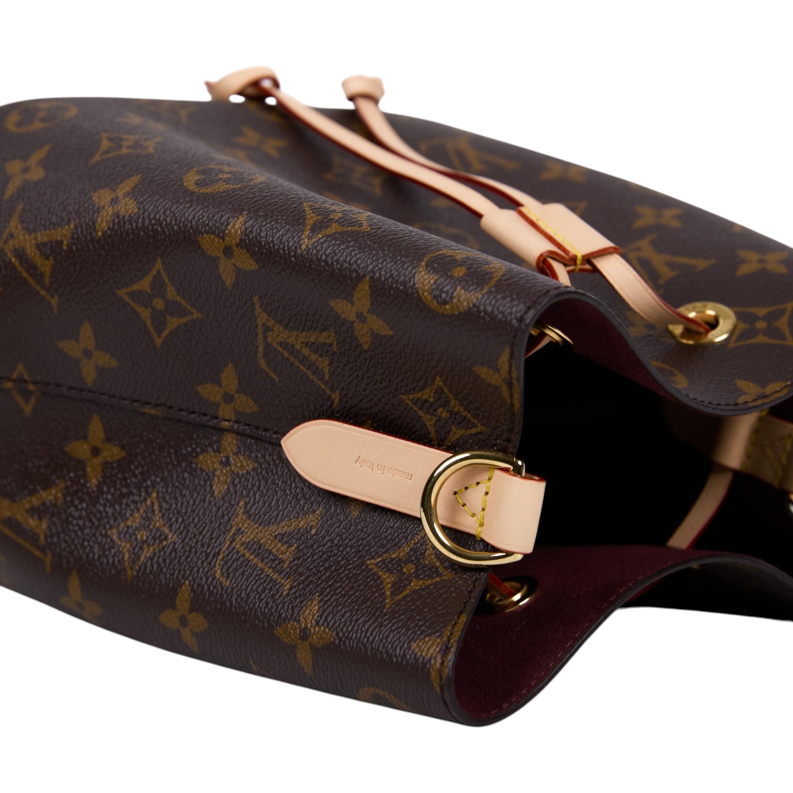 路易威登 LOUIS VUITTON Néonoé BB 經典帆布 束口水桶包 M46581 晶片款 原花NEONOE BB 防塵袋/背帶/台灣購買證明