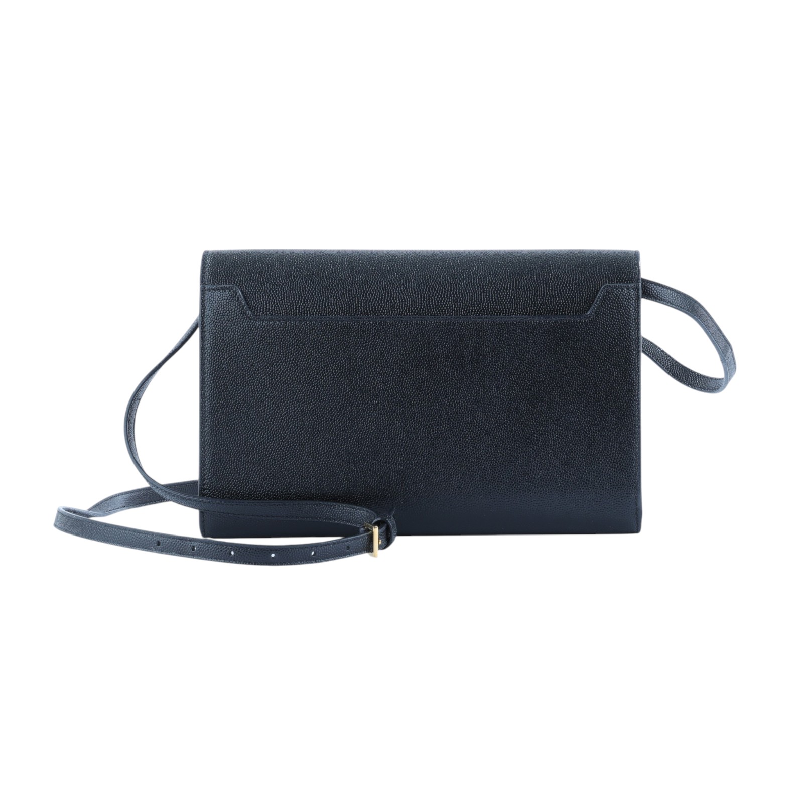 聖羅蘭 YSL SAINT LAURENT Uptown 斜背包  黑魚子醬肩背包 原廠盒子/防塵袋