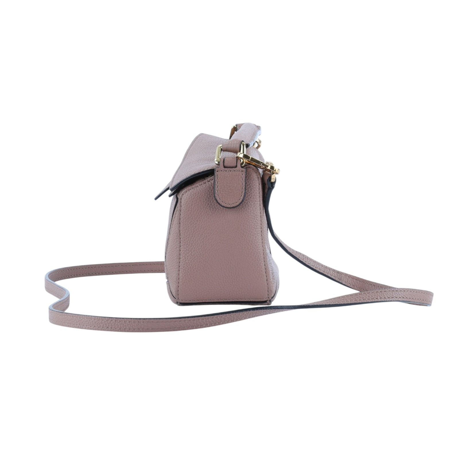 羅意威 LOEWE Small Puzzle bag 斜背包 A510S21X67 DARK BLUSH MINI PUZZLE 防塵袋/背帶