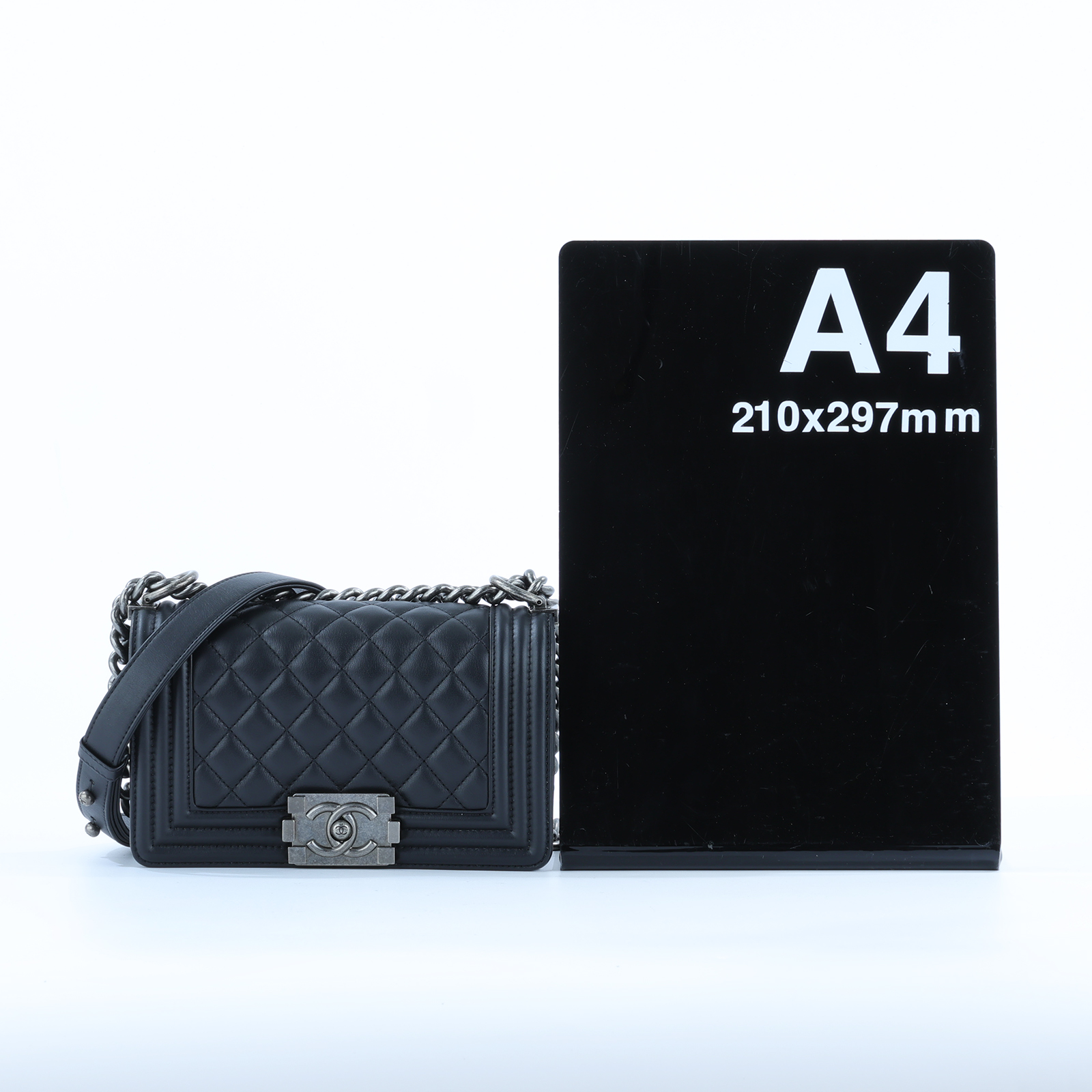 香奈兒 CHANEL Boy 20 小型 口蓋包 A67085 Y09953 晶片款 BOY20 原廠盒子/防塵袋/購買證明影本