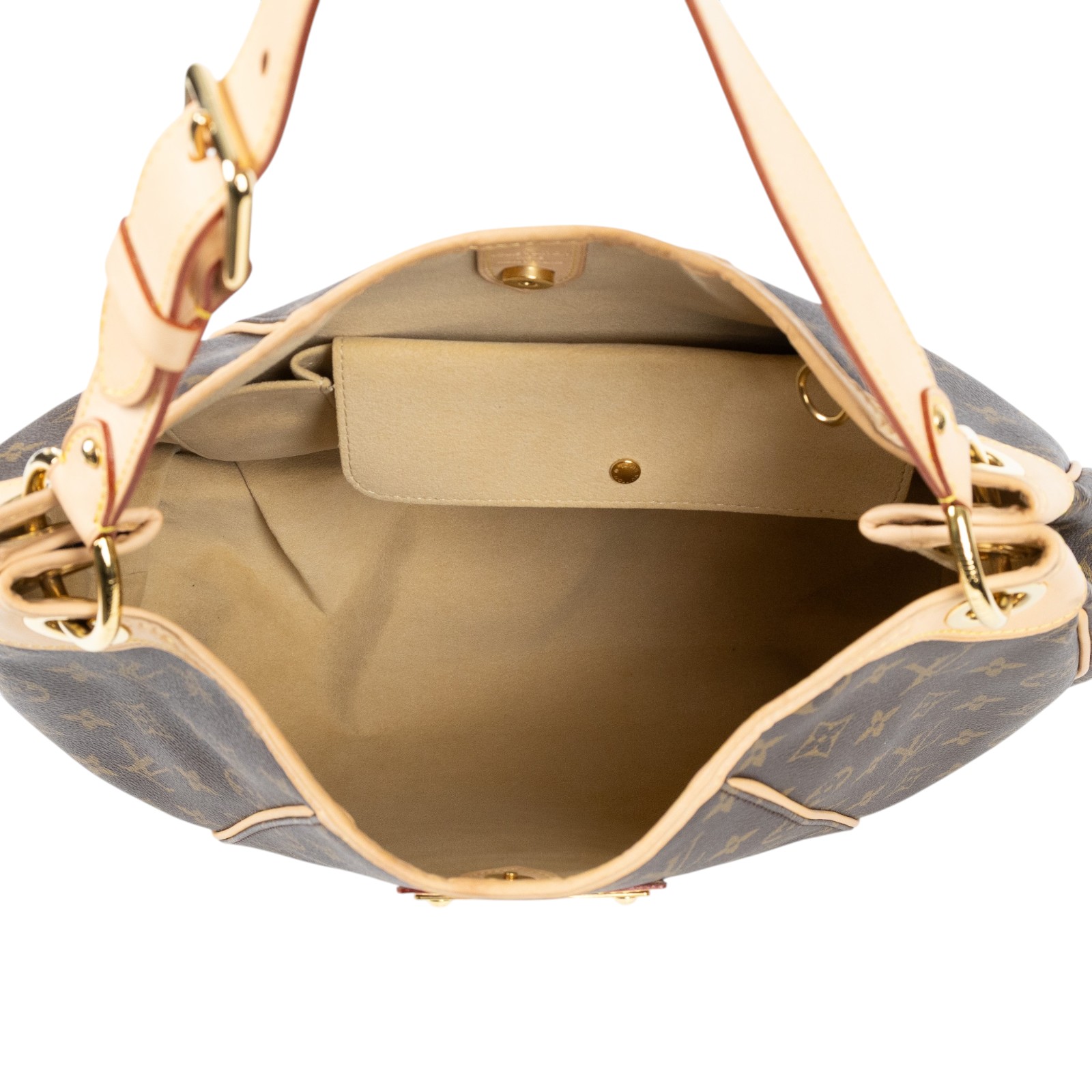 路易威登 LOUIS VUITTON Gallera PM 肩背包 M56382 原花南瓜包GALLIERA PM 防塵袋