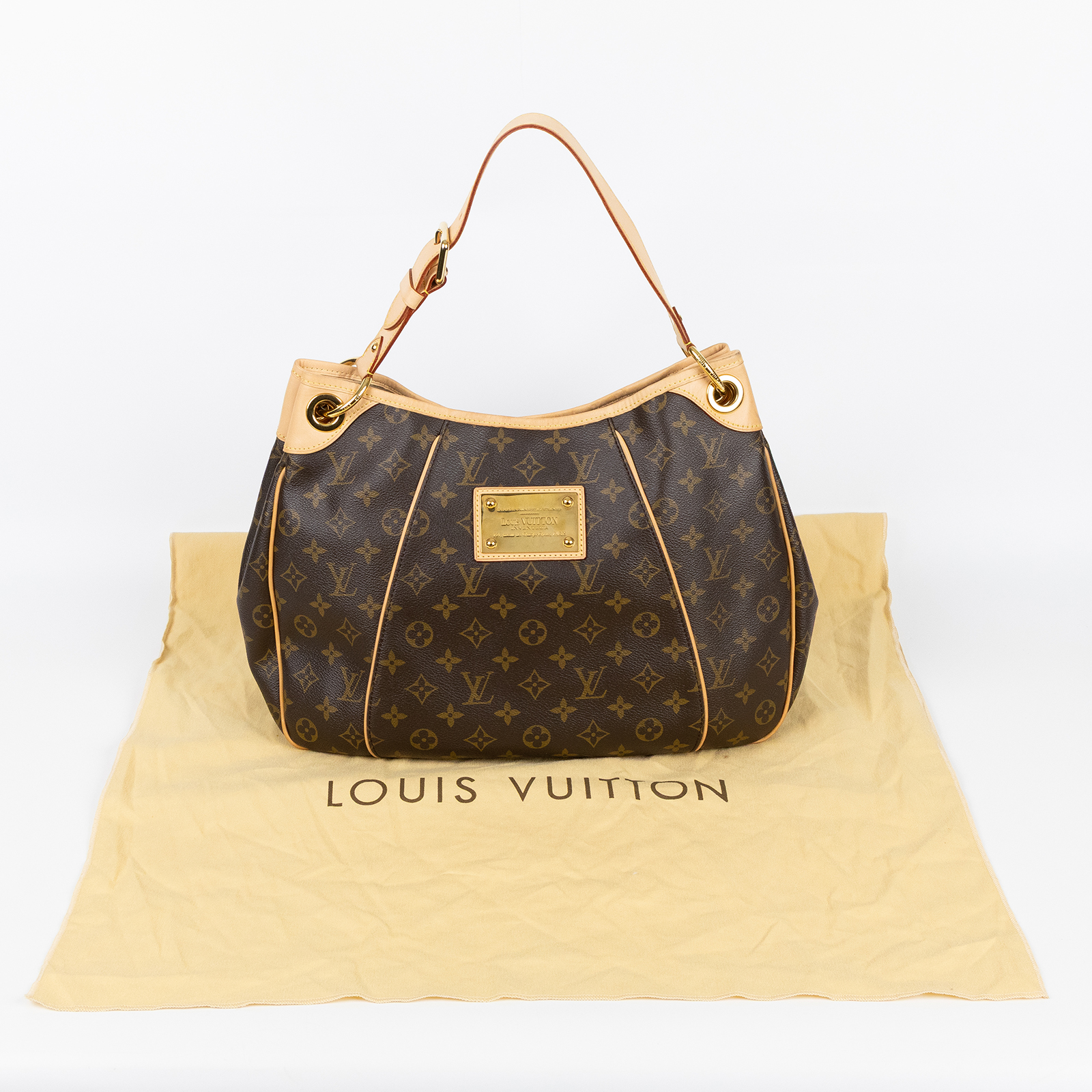 路易威登 LOUIS VUITTON Gallera PM 肩背包 M56382 原花南瓜包GALLIERA PM 防塵袋
