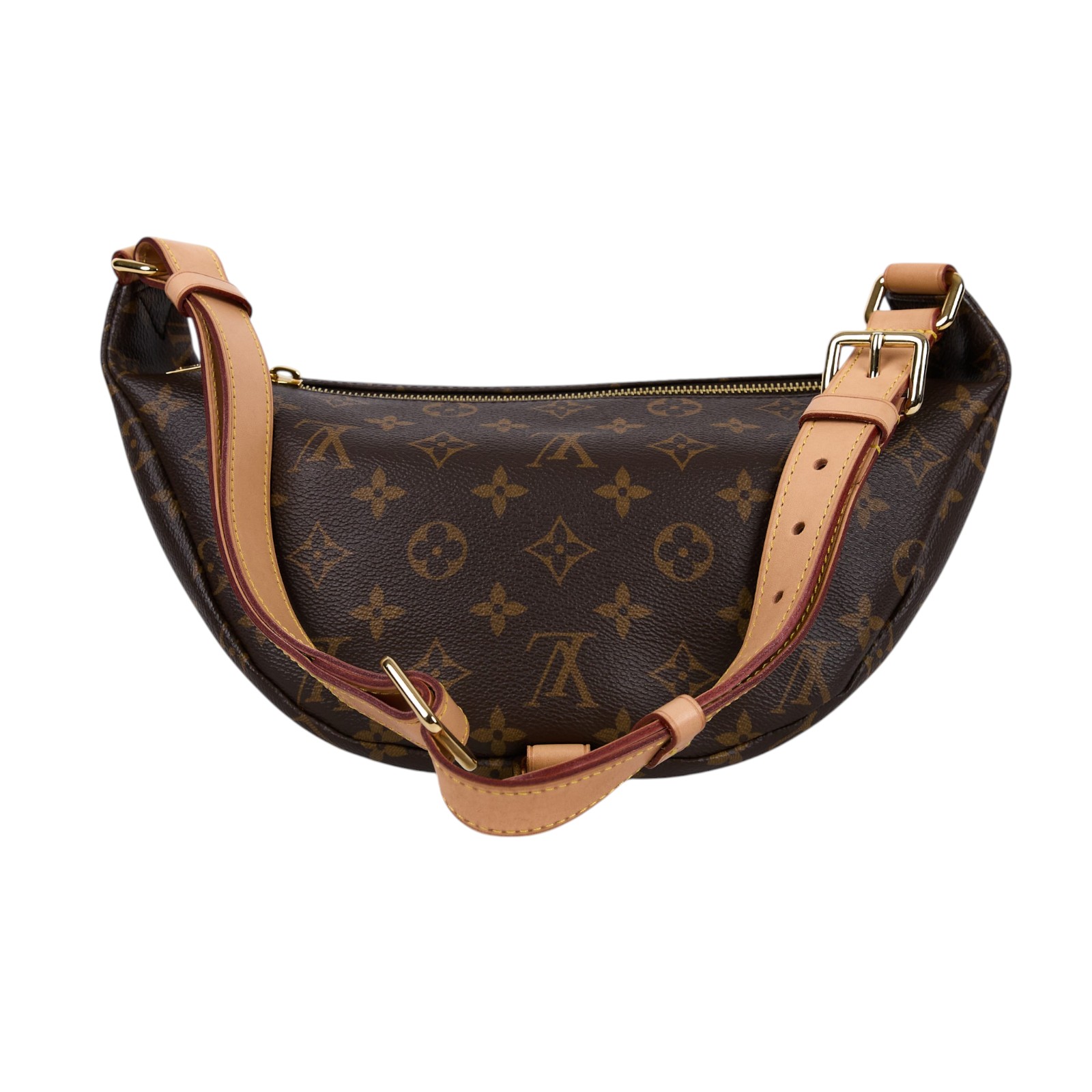 路易威登 LOUIS VUITTON Bumbag 經典帆布 腰包 斜跨包 M43644 原花腰包 防塵袋/原廠盒子