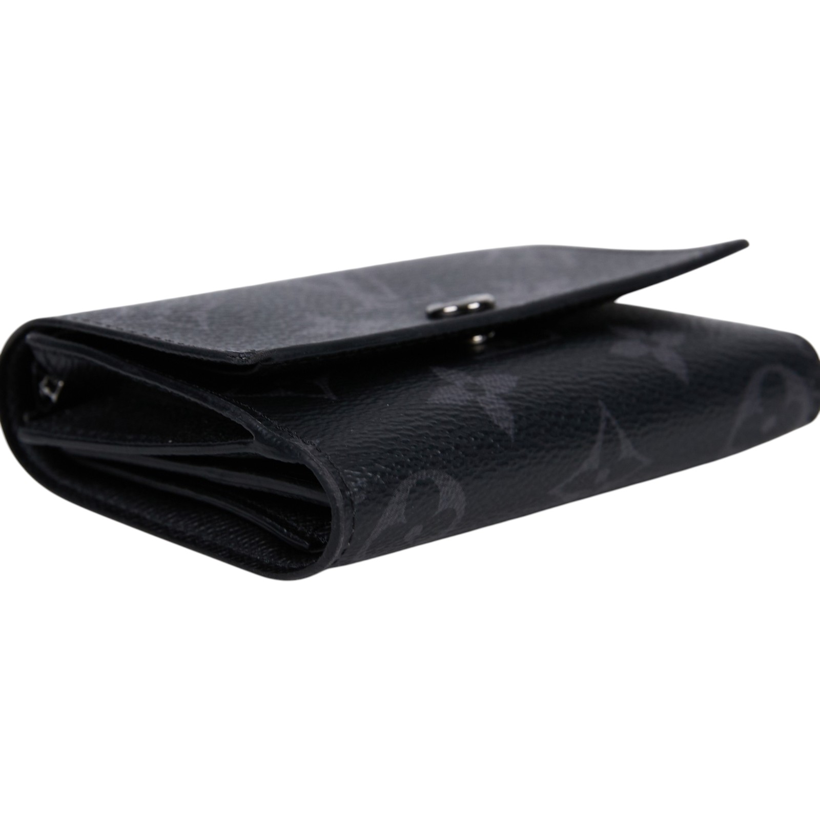 路易威登 LOUIS VUITTON Victor 錢包 短夾 M12598 晶片款 黑原花Victor三折短夾 原廠盒子/防塵袋/購買證明