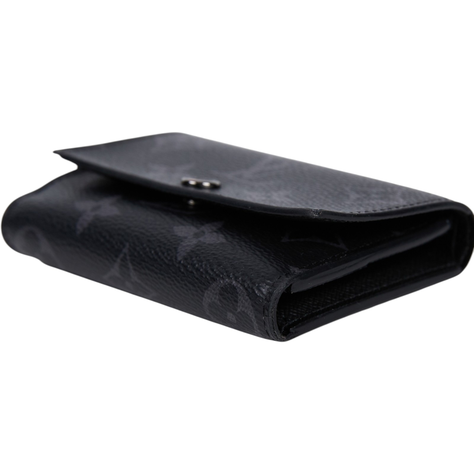 路易威登 LOUIS VUITTON Victor 錢包 短夾 M12598 晶片款 黑原花Victor三折短夾 原廠盒子/防塵袋/購買證明