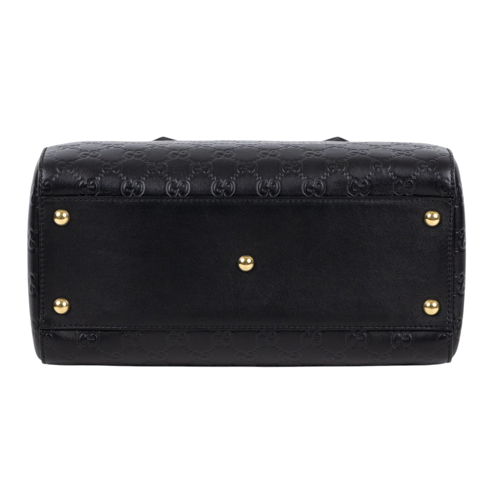 古馳 GUCCI Signature 手提包 肩背包 斜背包 旅行袋 453573 DMT1G 黑G紋波士頓包 防塵袋/背帶