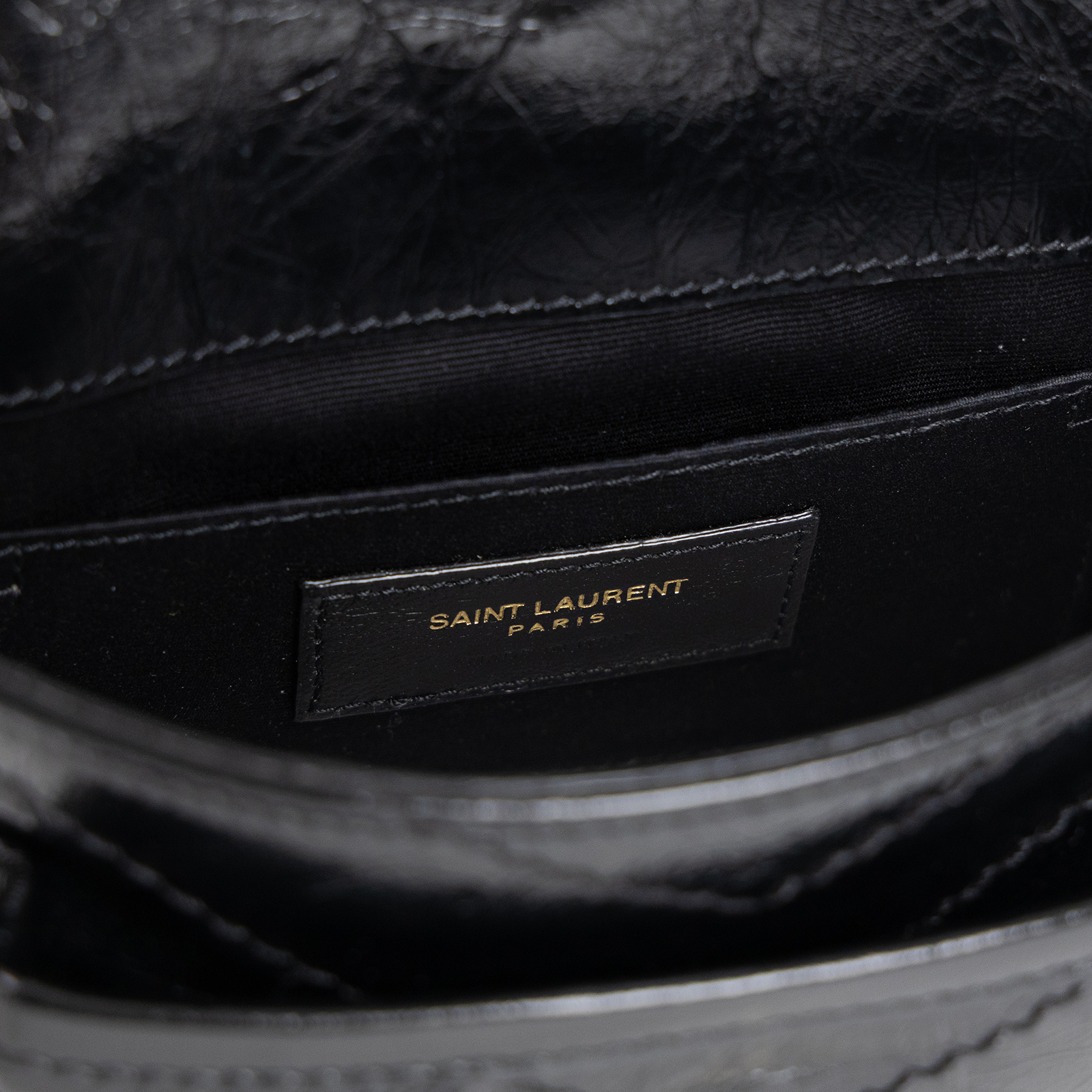 聖羅蘭 YSL SAINT LAURENT Niki 復古皮革 迷你 手袋 肩背包 8460870EN07 黑迷你復古NIKI肩背包 無附屬品