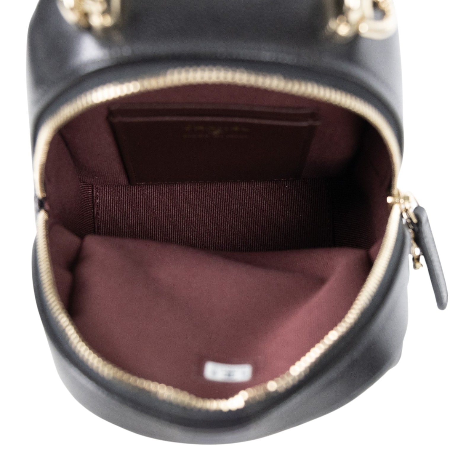 香奈兒 CHANEL 經典 迷你 後背包 AP3753 B10583 晶片款 黑荔枝後背包 原廠盒子/防塵袋/購買證明