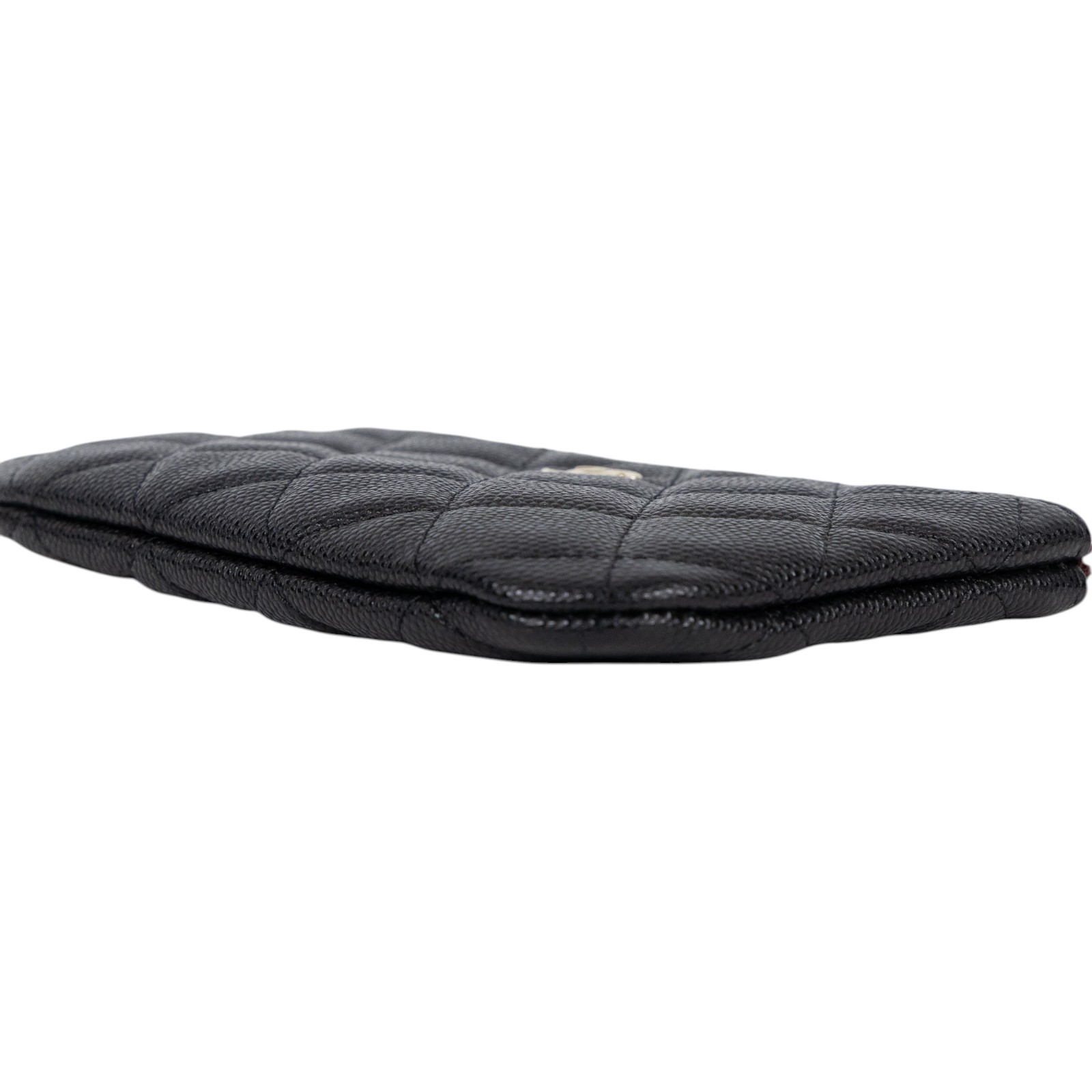 香奈兒 CHANEL 經典 拉鍊 隨身包 小型 AP4020 31開黑荔枝一字拉鍊POUCH 原廠盒子/防塵袋