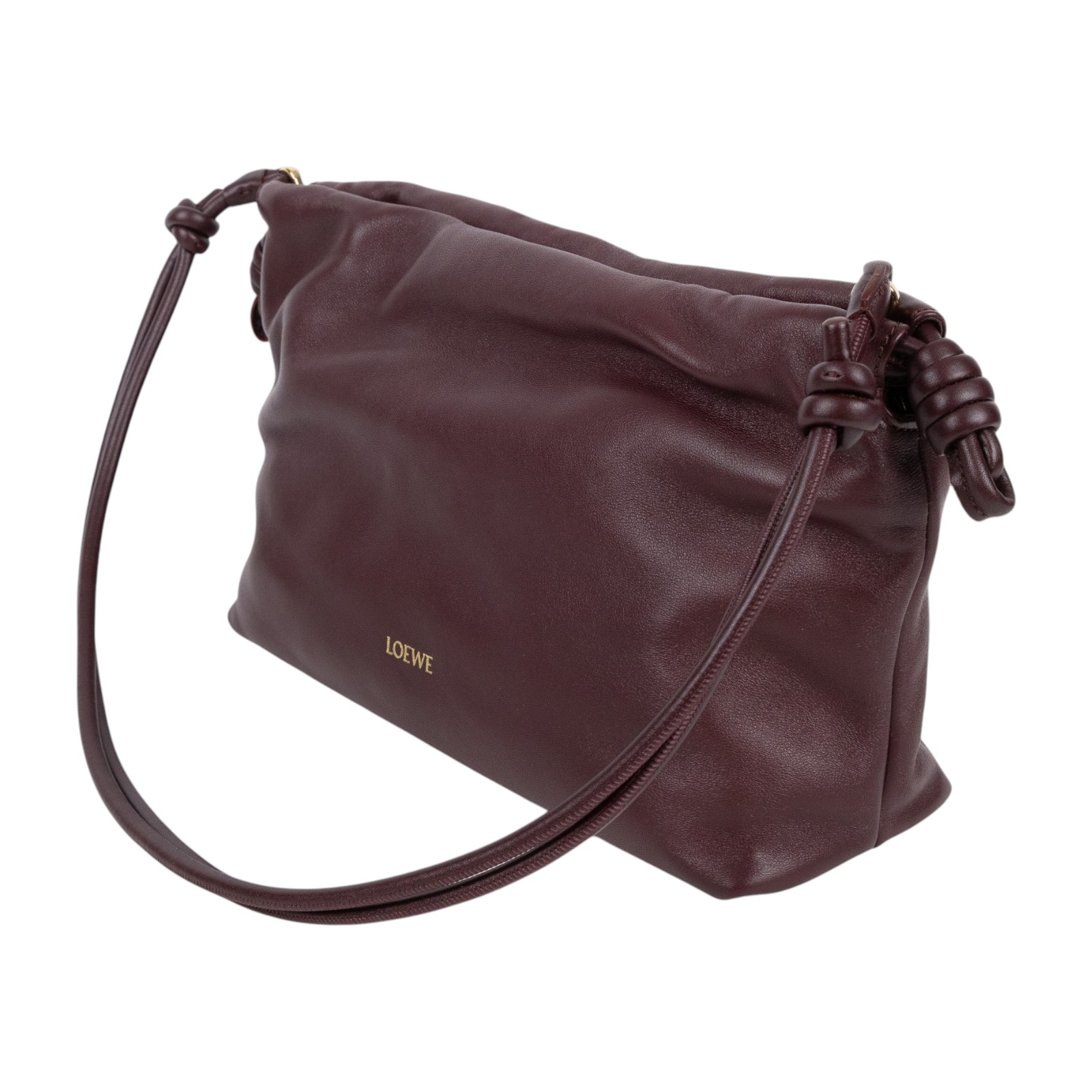 羅意威 LOEWE Medium Flamenco 手提包 A411FCRX02 紅棕FLAMENCO MEDIUM 防塵袋/背帶2