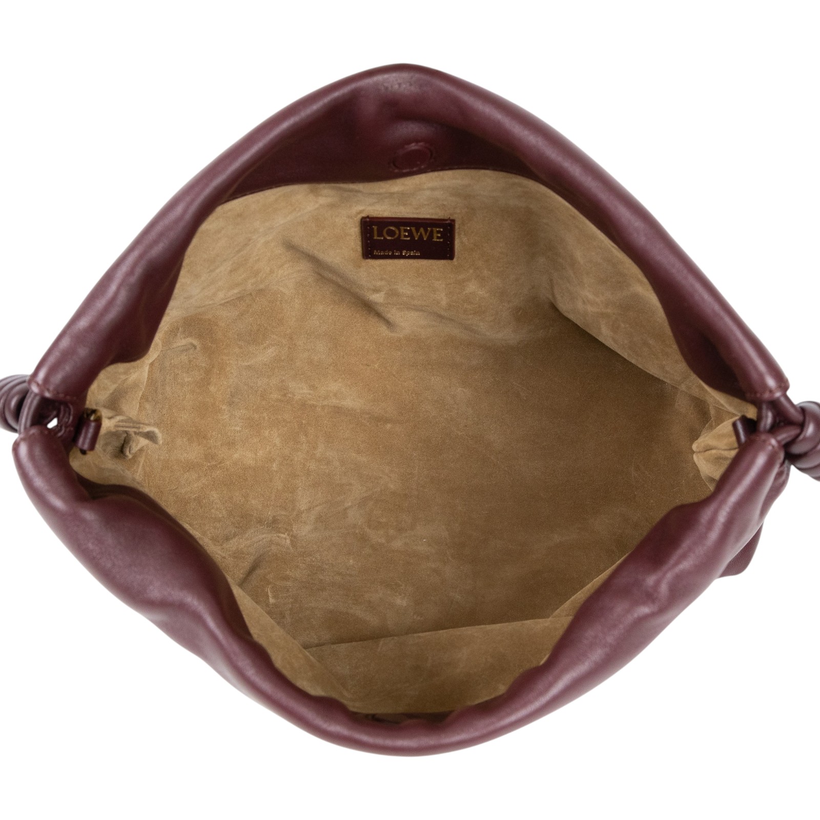 羅意威 LOEWE Medium Flamenco 手提包 A411FCRX02 紅棕FLAMENCO MEDIUM 防塵袋/背帶2