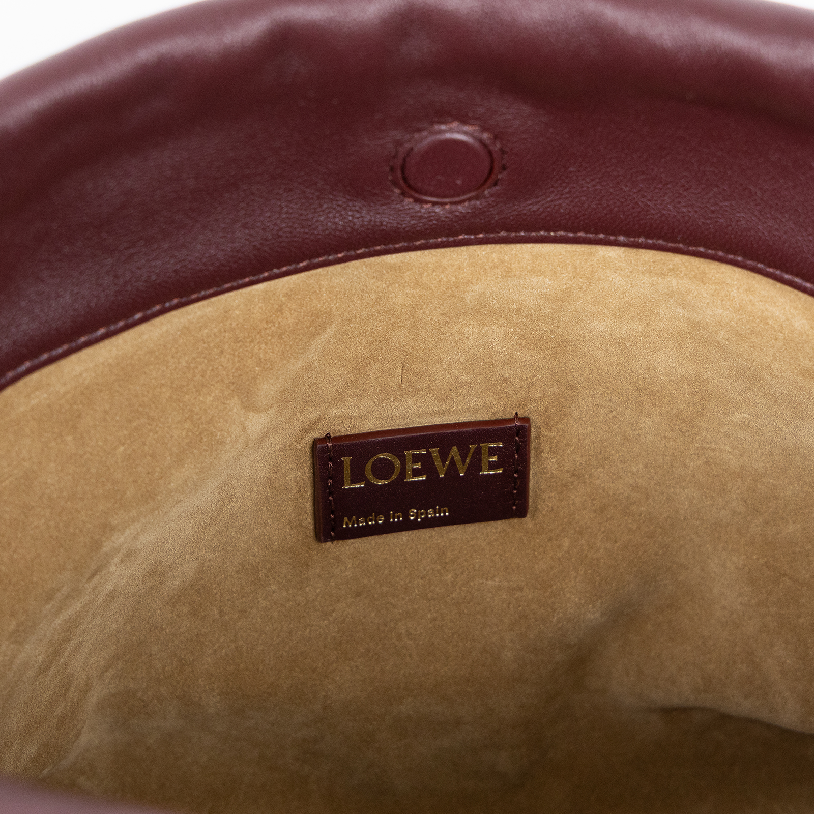 羅意威 LOEWE Medium Flamenco 手提包 A411FCRX02 紅棕FLAMENCO MEDIUM 防塵袋/背帶2