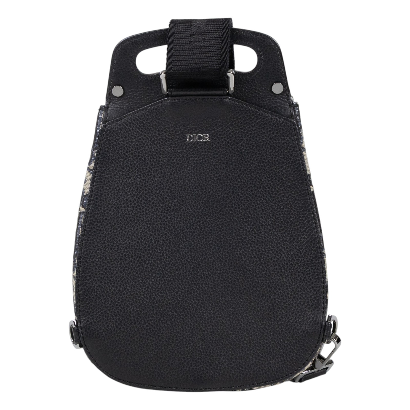 迪奧 CHRISTIAN DIOR Mini Gallop 馬鞍 斜背包 肩背包 胸包 1ADBO022YKY 緹花GALLOP斜背包 購買證明