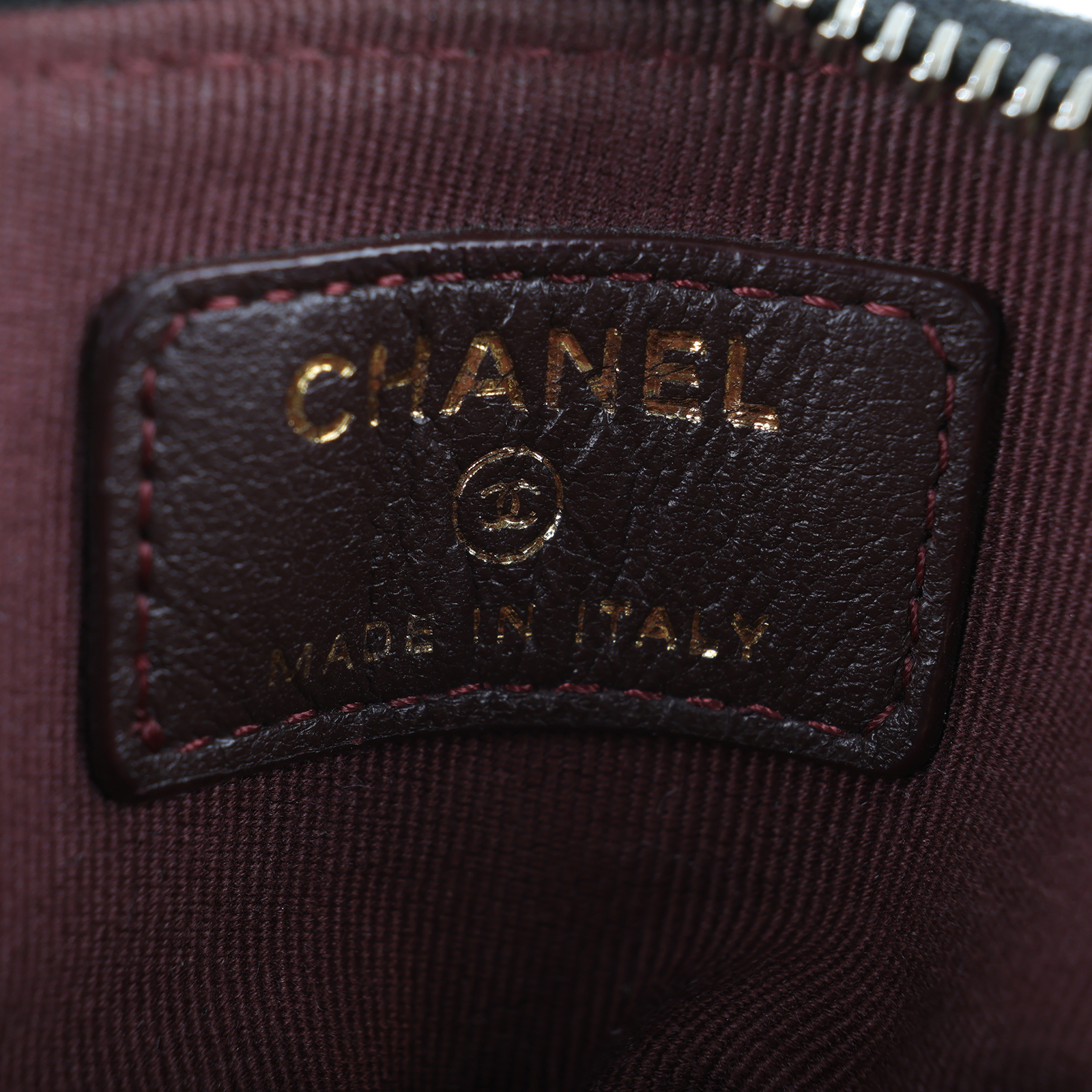 香奈兒 CHANEL CC Logo 5卡 拉鍊 零錢包 AP2061 晶片款 黑羊吐司零錢包 防塵袋