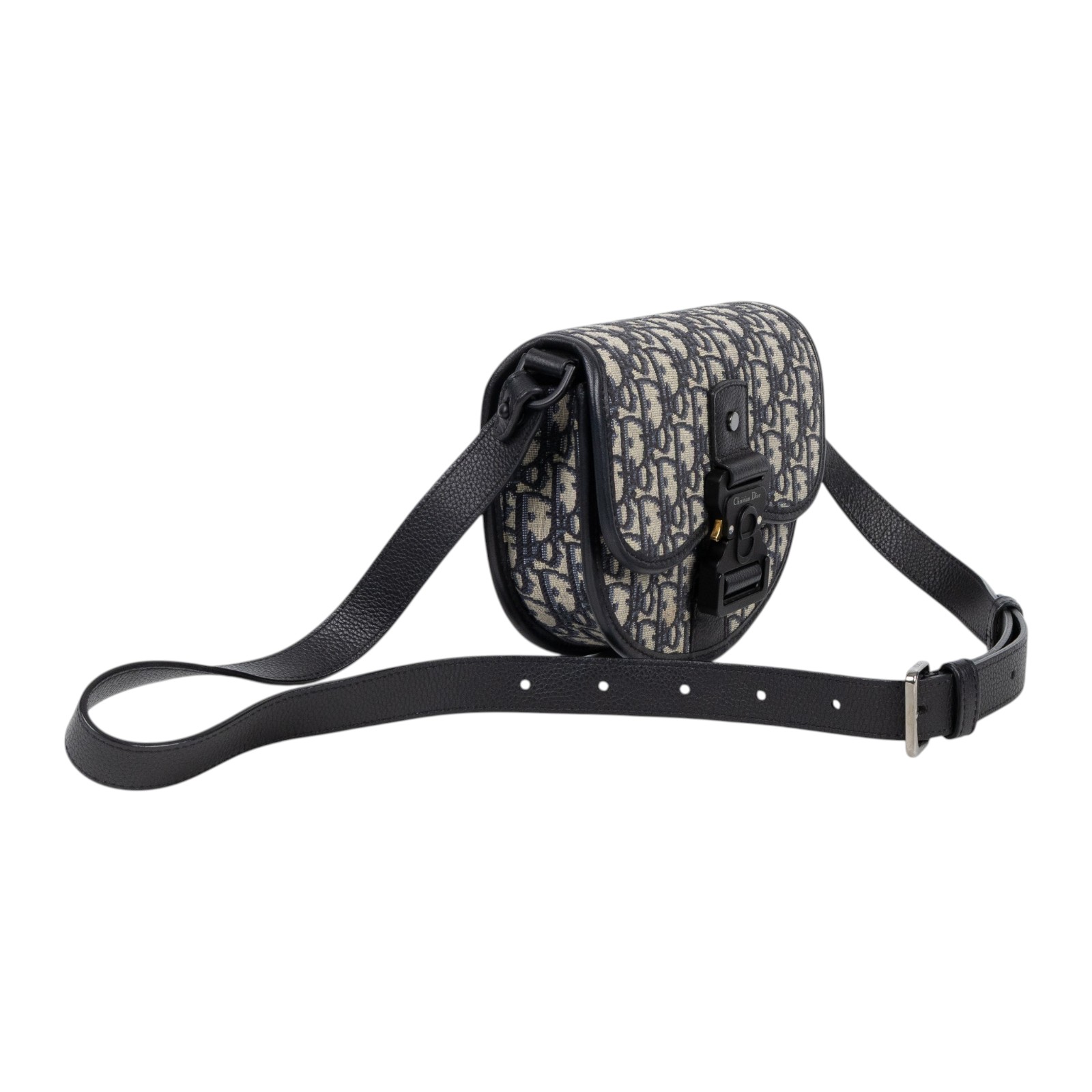 迪奧 CHRISTIAN DIOR Mini Gallop Bag with Strap 迷你 手袋 Dior Oblique 緹花 1ADPO033YKY  無附屬品