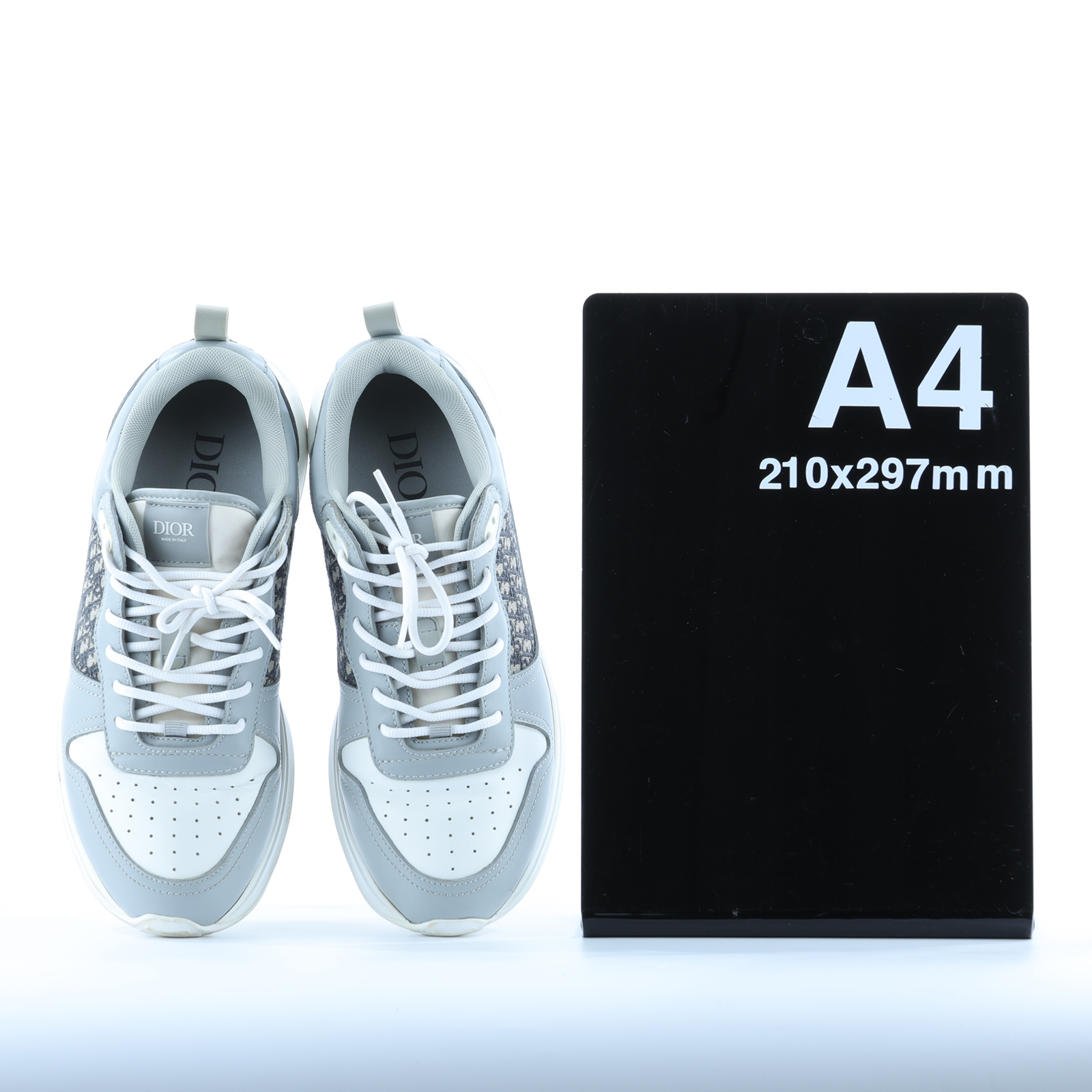 迪奧 CHRISTIAN DIOR B25 球鞋 運動鞋 老爹鞋 3SN299ZIR_43 灰B25運動鞋 無附屬品