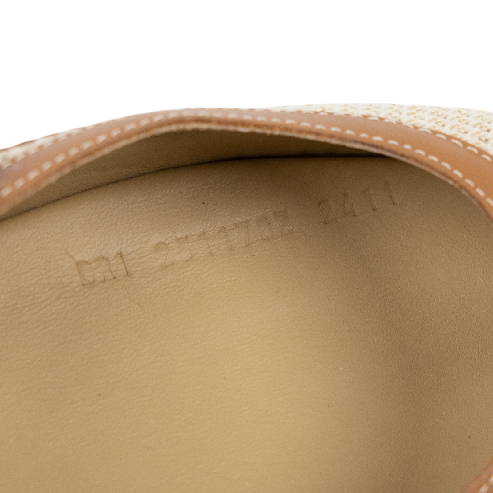 愛馬仕 Hermes Kichu ballet flat 涼鞋 beige lin naturel H251170Zv7K380 DR1 251170Z 2411  原廠盒子/防塵袋