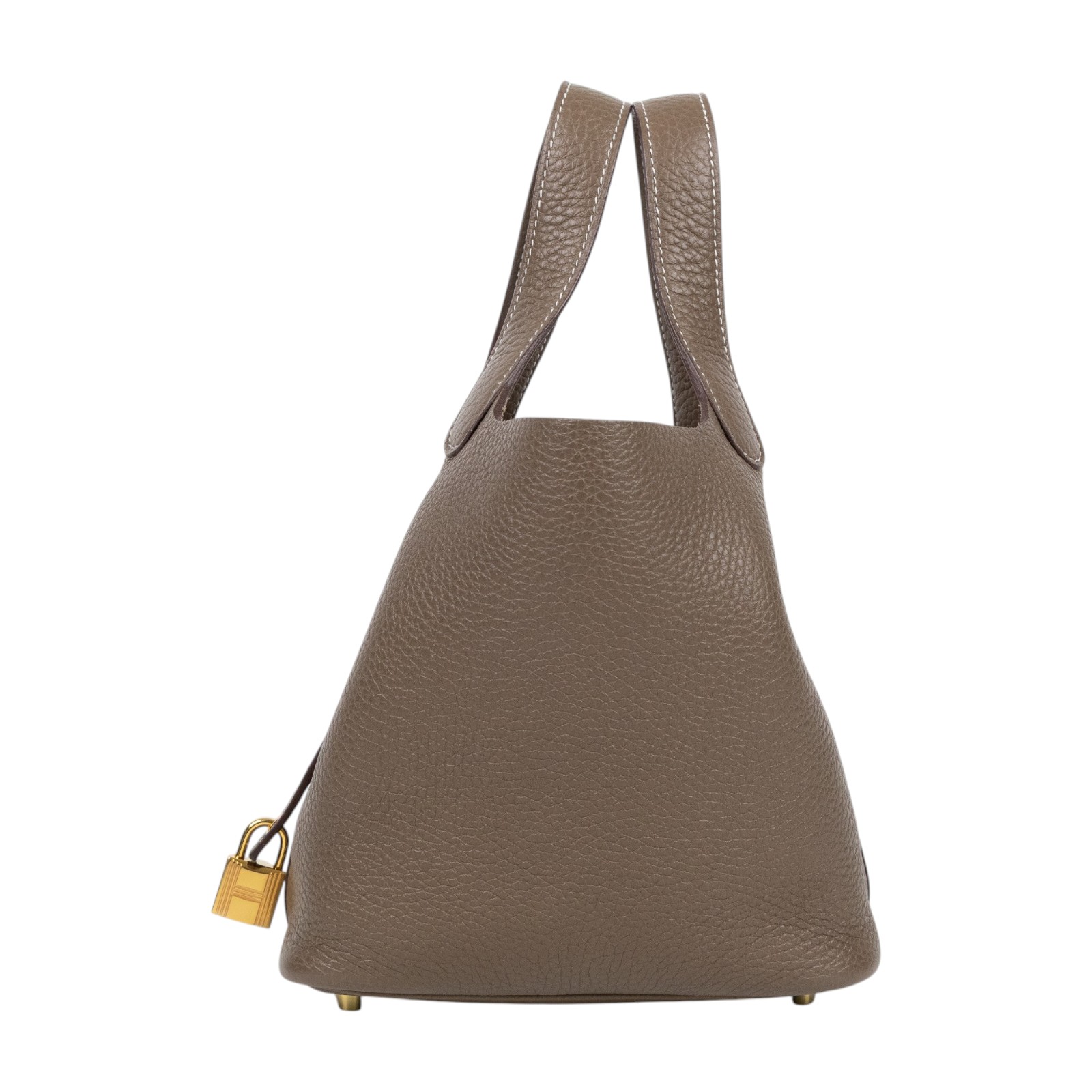 愛馬仕 Hermes Picotin Lock 18 菜籃子包 金色五金 大象灰 H056289CC18 Z刻 H056289  原廠盒子/防塵袋/鎖組