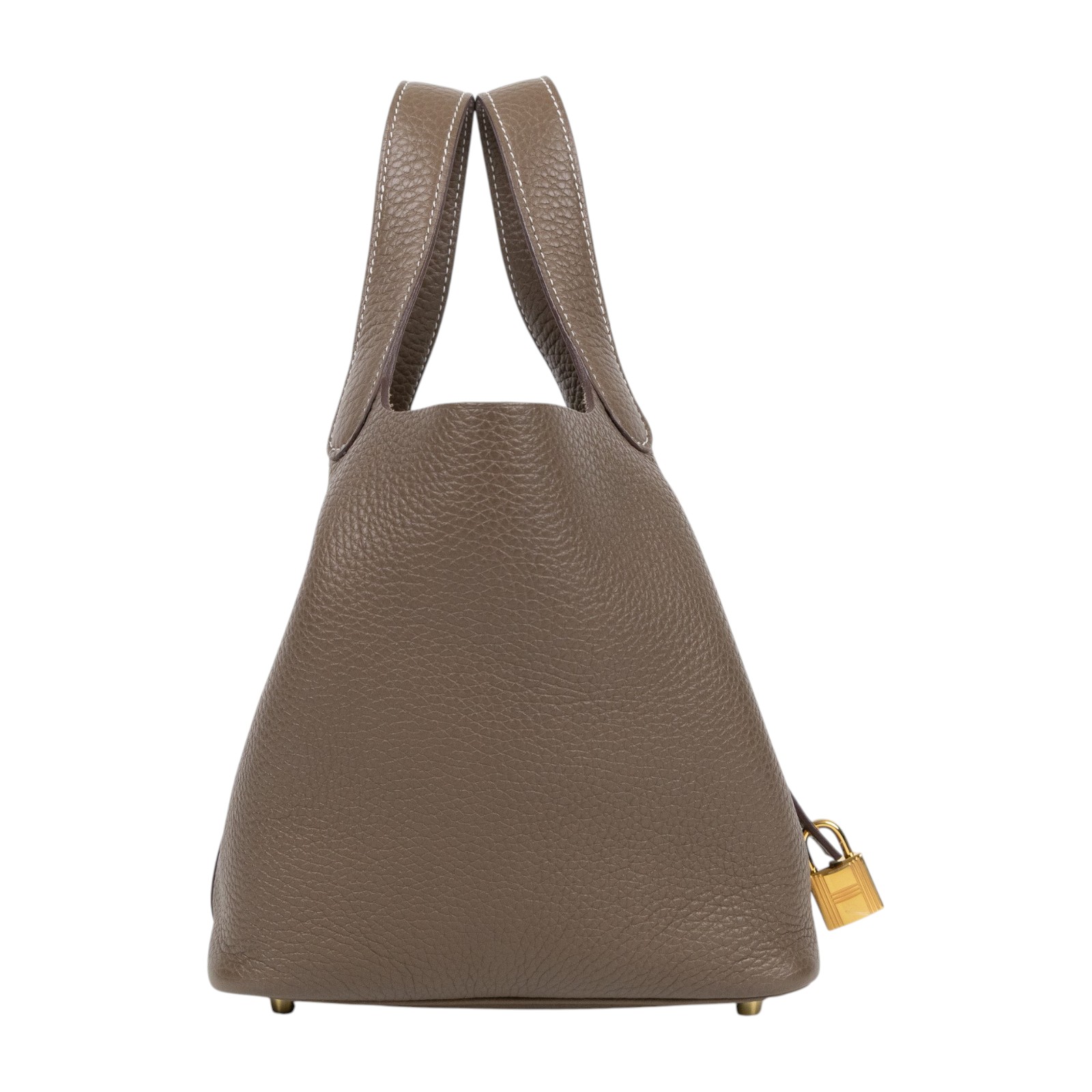 愛馬仕 Hermes Picotin Lock 18 菜籃子包 金色五金 大象灰 H056289CC18 Z刻 H056289  原廠盒子/防塵袋/鎖組