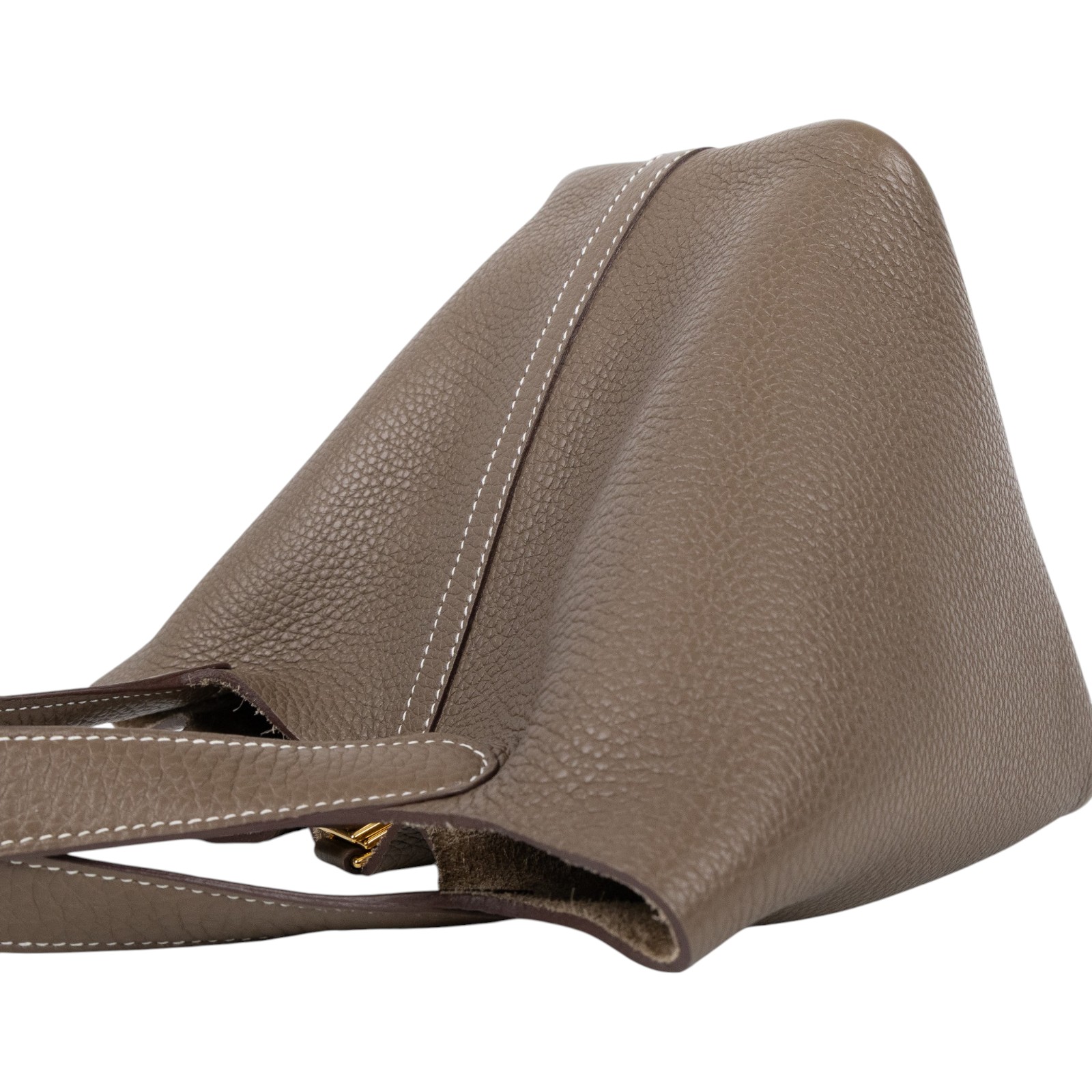 愛馬仕 Hermes Picotin Lock 18 菜籃子包 金色五金 大象灰 H056289CC18 Z刻 H056289  原廠盒子/防塵袋/鎖組