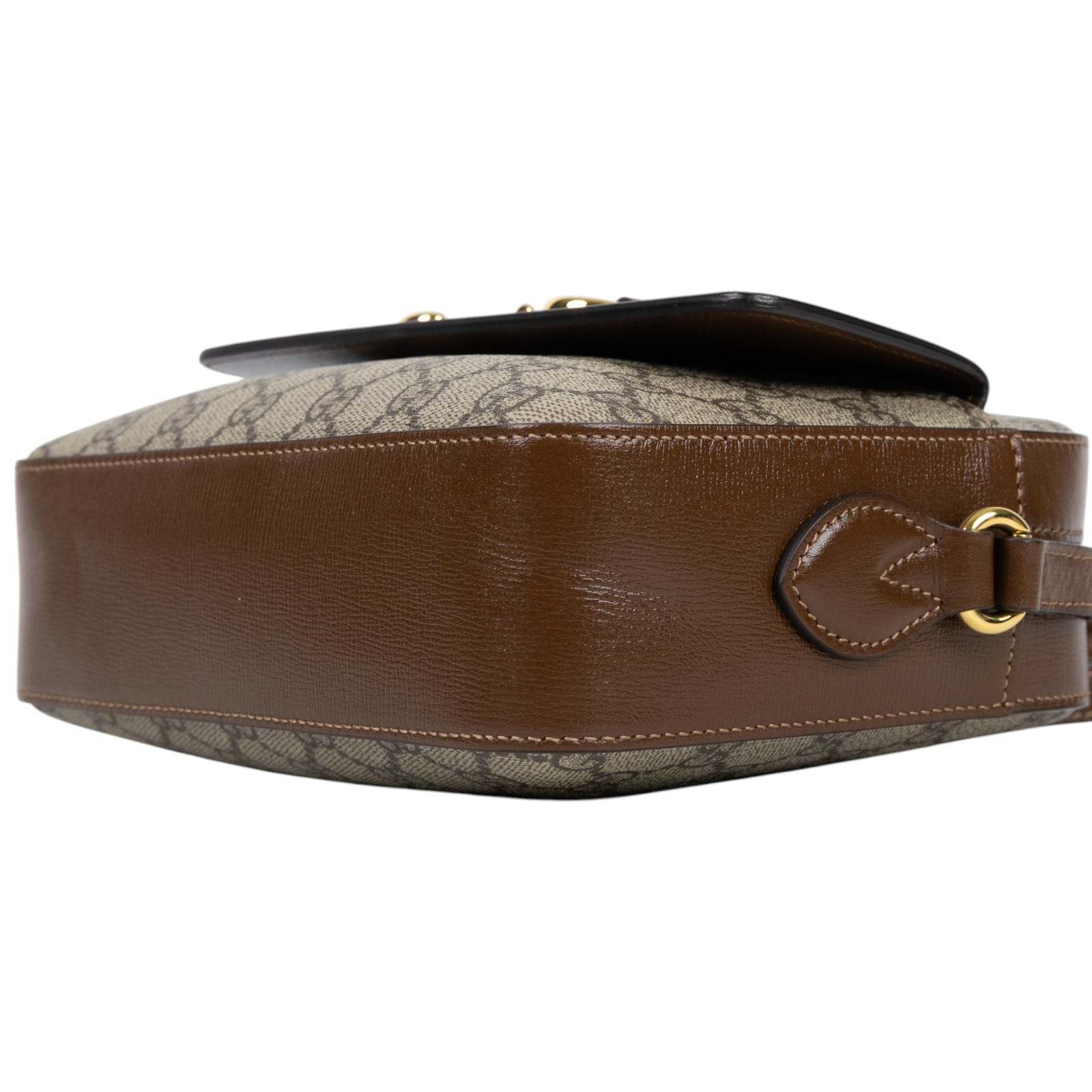 古馳 GUCCI 1955 馬銜扣 小型 肩揹袋 645454 92TCG 棕1955相機包 防塵袋/原廠盒子