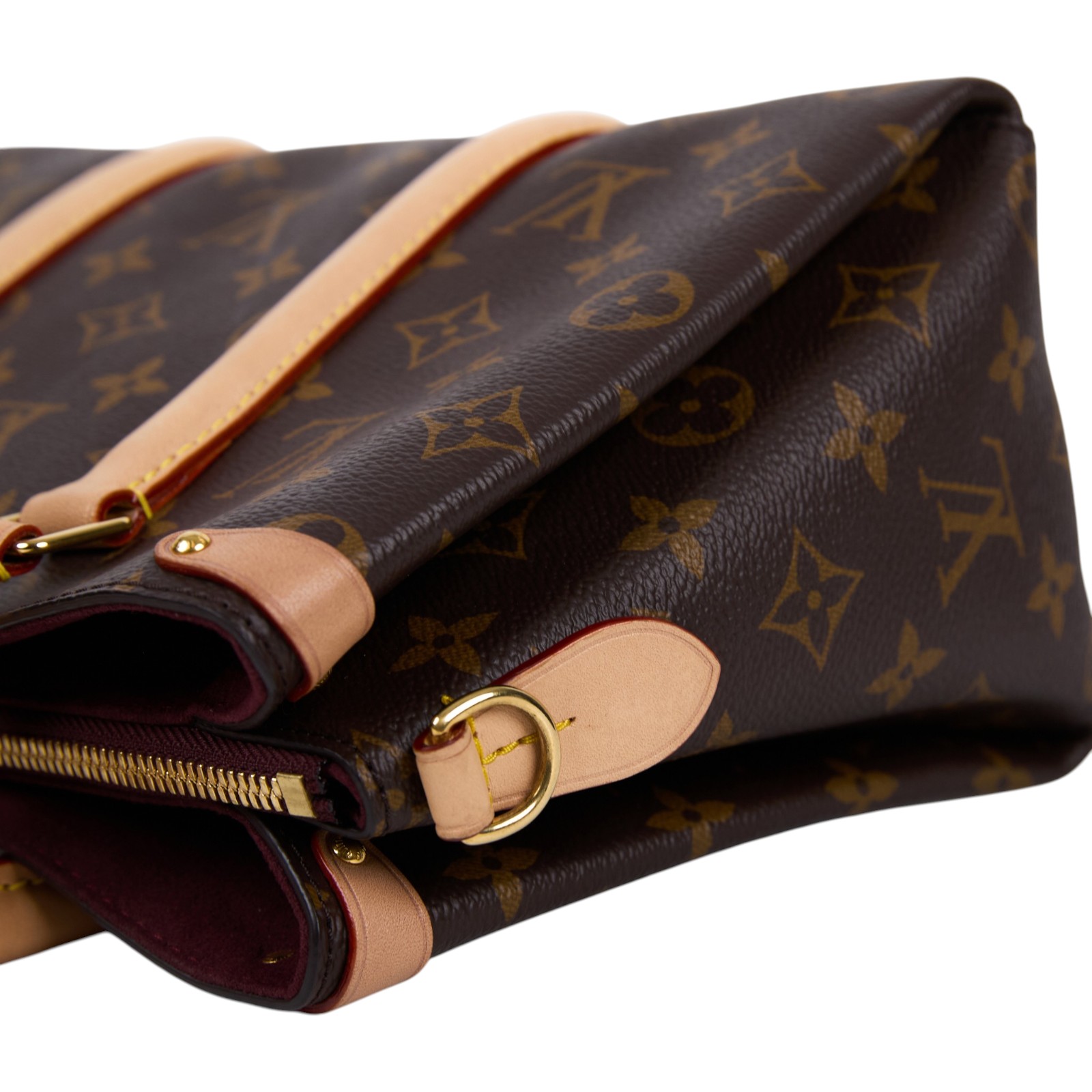 路易威登 LOUIS VUITTON Soufflot MM 手提包 斜背包 M44815 原花SOUFFLOT BB 背帶/吊牌