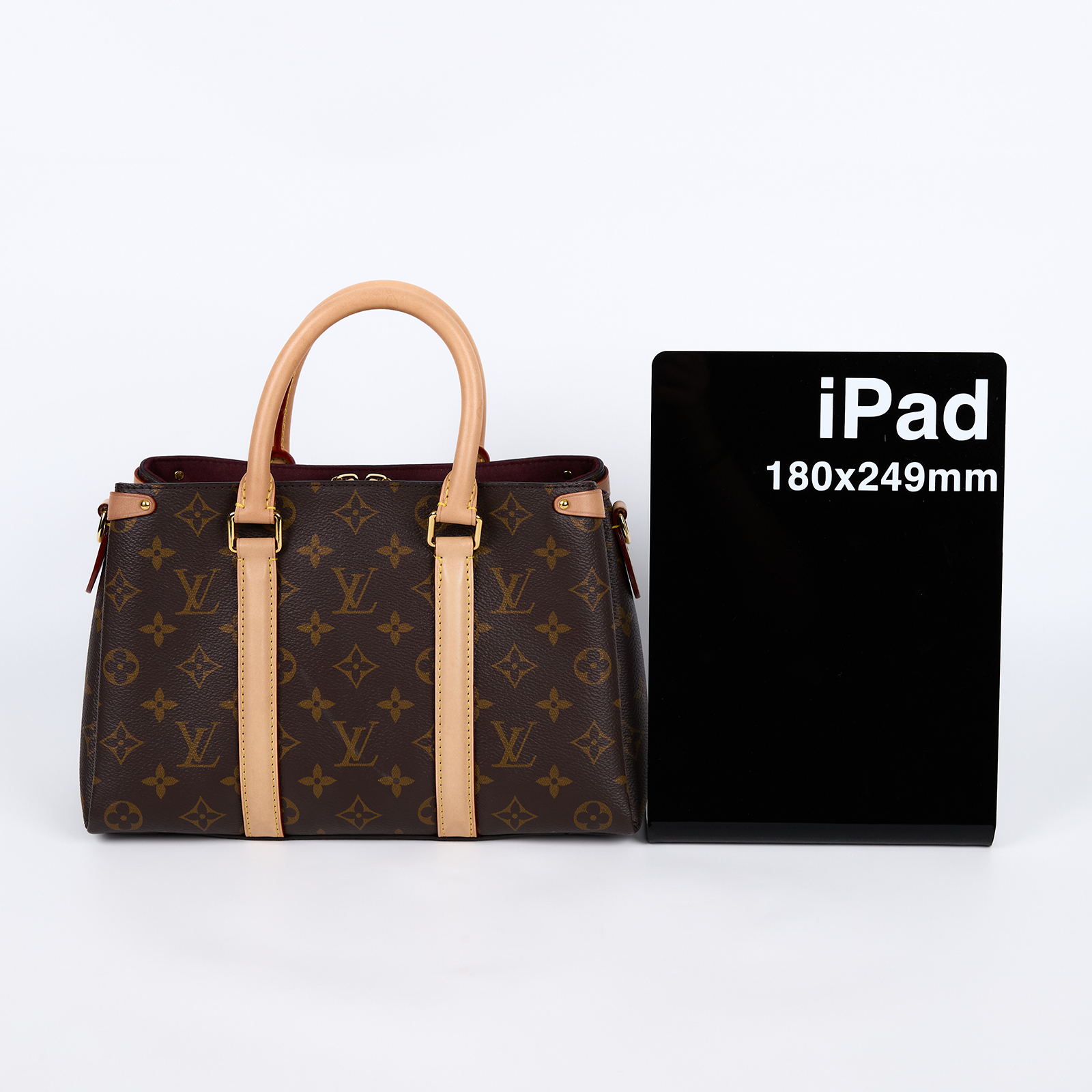 路易威登 LOUIS VUITTON Soufflot MM 手提包 斜背包 M44815 原花SOUFFLOT BB 背帶/吊牌