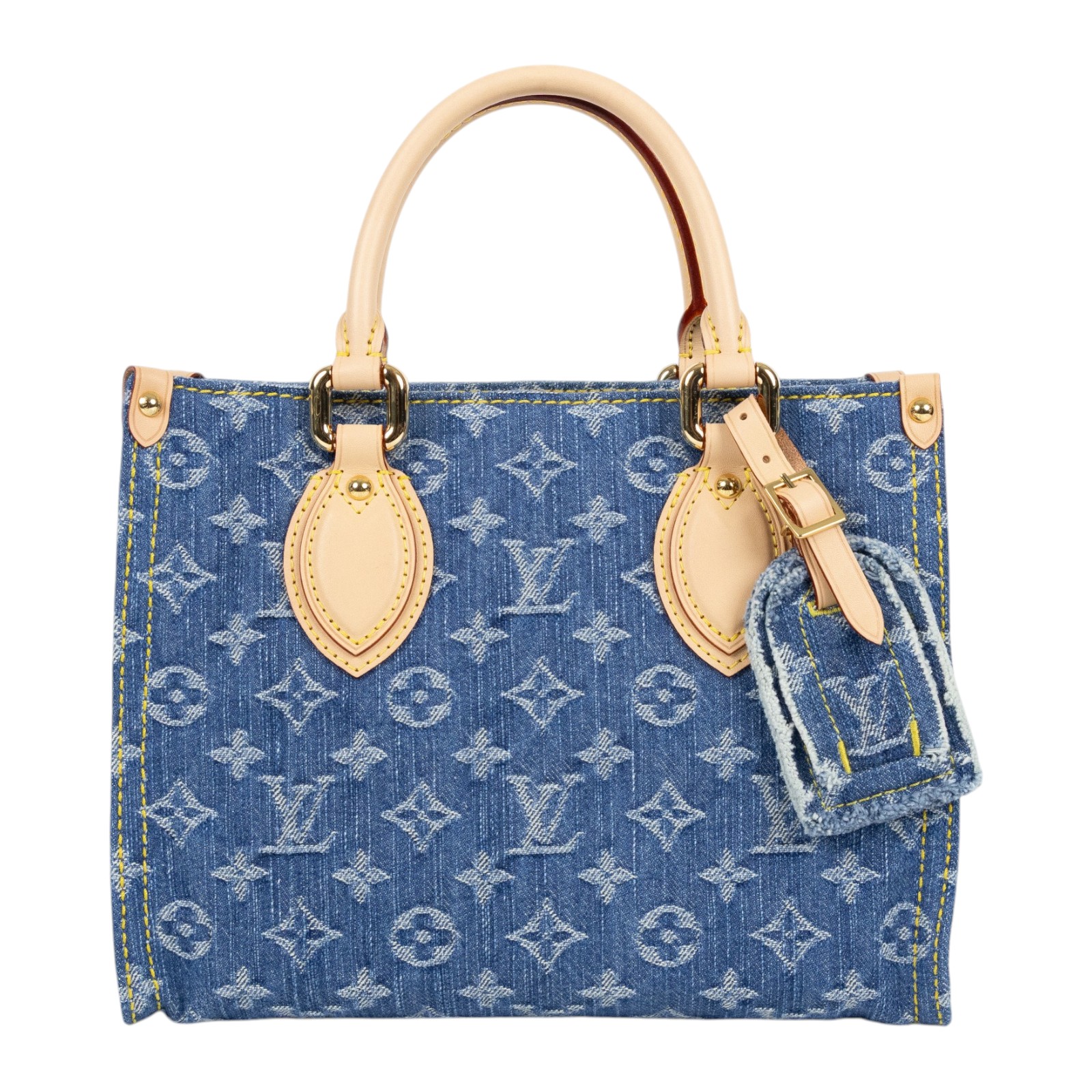 路易威登 LOUIS VUITTON OnTheGo PM 肩背包 手提 Resort 系列 M14633 晶片款  原廠盒子/防塵袋/購買證明/背帶