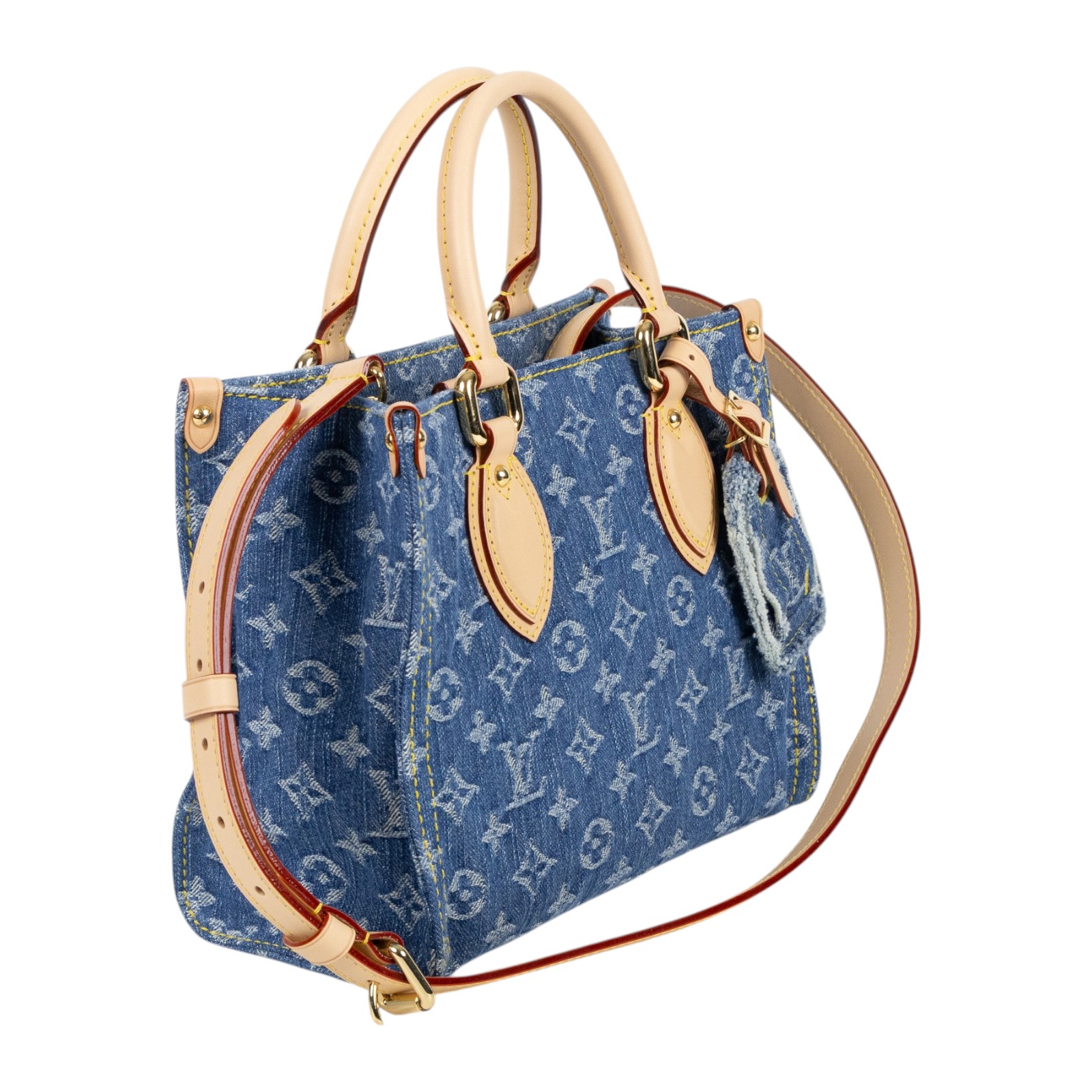 路易威登 LOUIS VUITTON OnTheGo PM 肩背包 手提 Resort 系列 M14633 晶片款  原廠盒子/防塵袋/購買證明/背帶