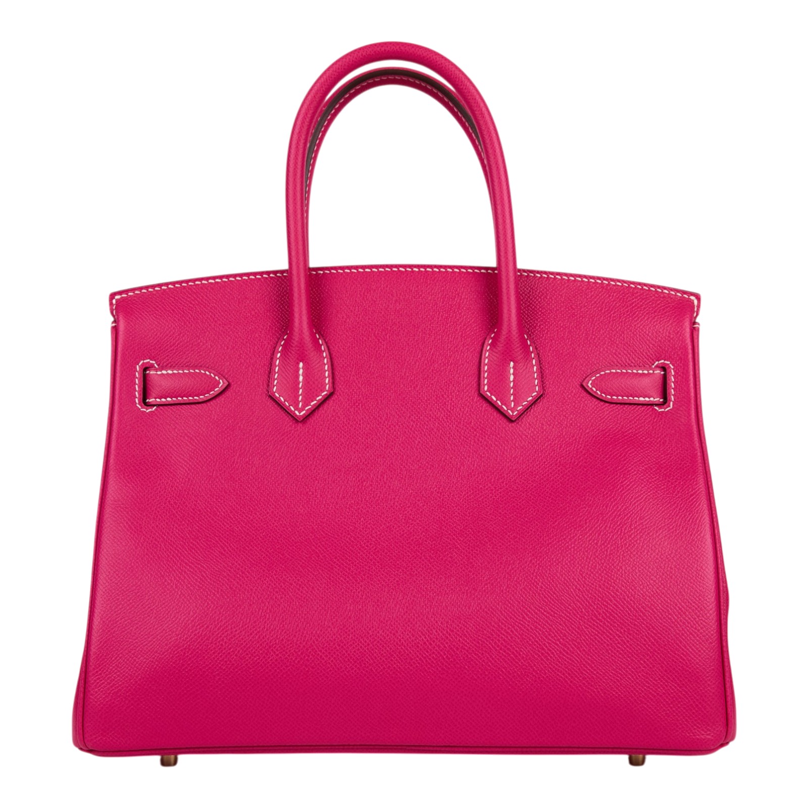 愛馬仕 Hermes Birkin Bag 柏金包 30 金色五金 Rose Tyrien H041701CCE5 /口Q刻  原廠盒子/防塵袋/鎖組/購買證明