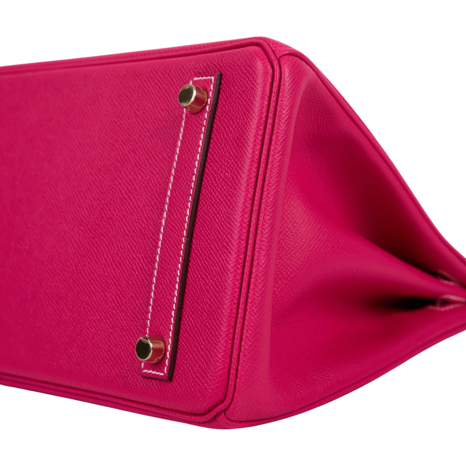 愛馬仕 Hermes Birkin Bag 柏金包 30 金色五金 Rose Tyrien H041701CCE5 /口Q刻  原廠盒子/防塵袋/鎖組/購買證明