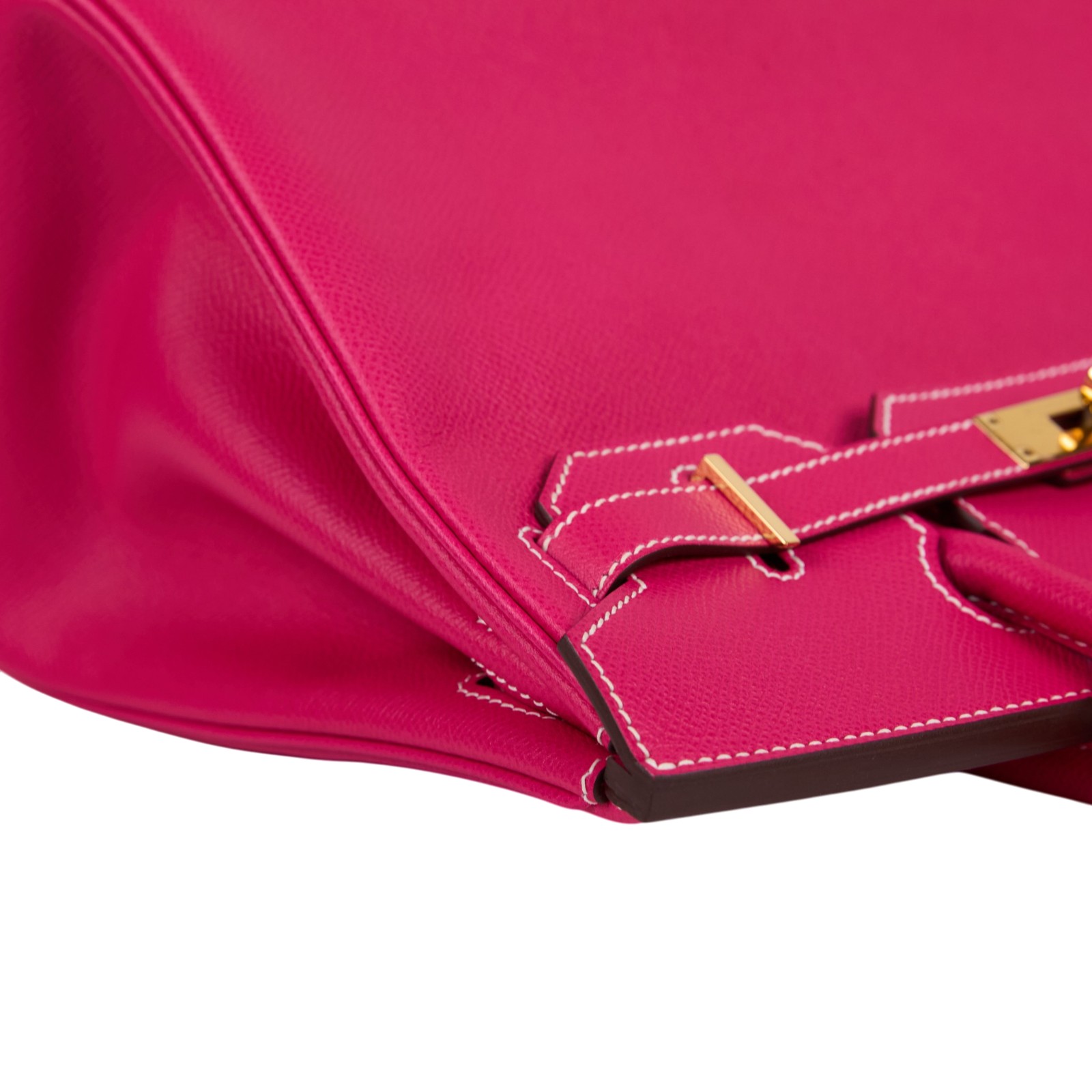 愛馬仕 Hermes Birkin Bag 柏金包 30 金色五金 Rose Tyrien H041701CCE5 /口Q刻  原廠盒子/防塵袋/鎖組/購買證明